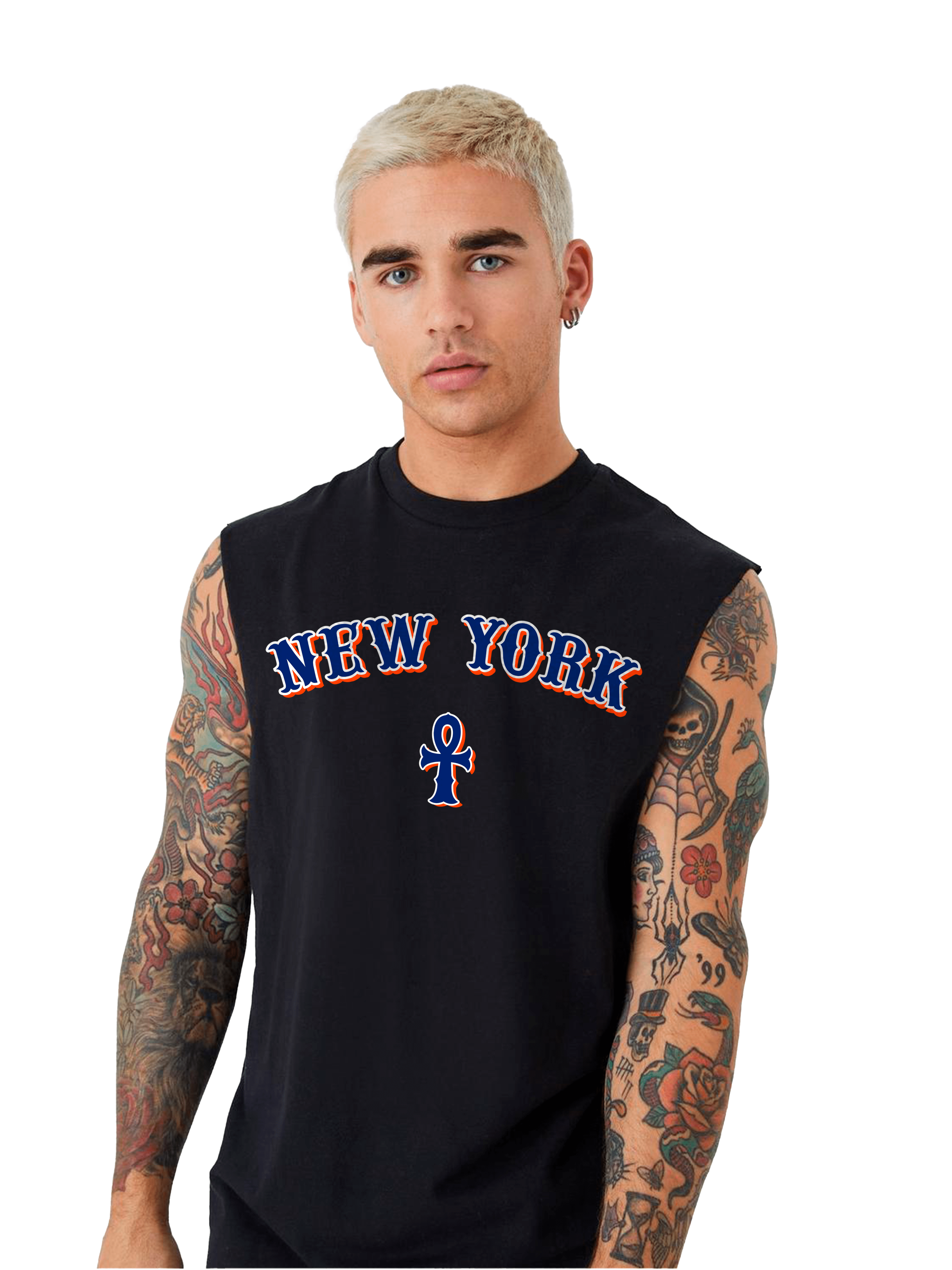 Regata Machão - New York Neon