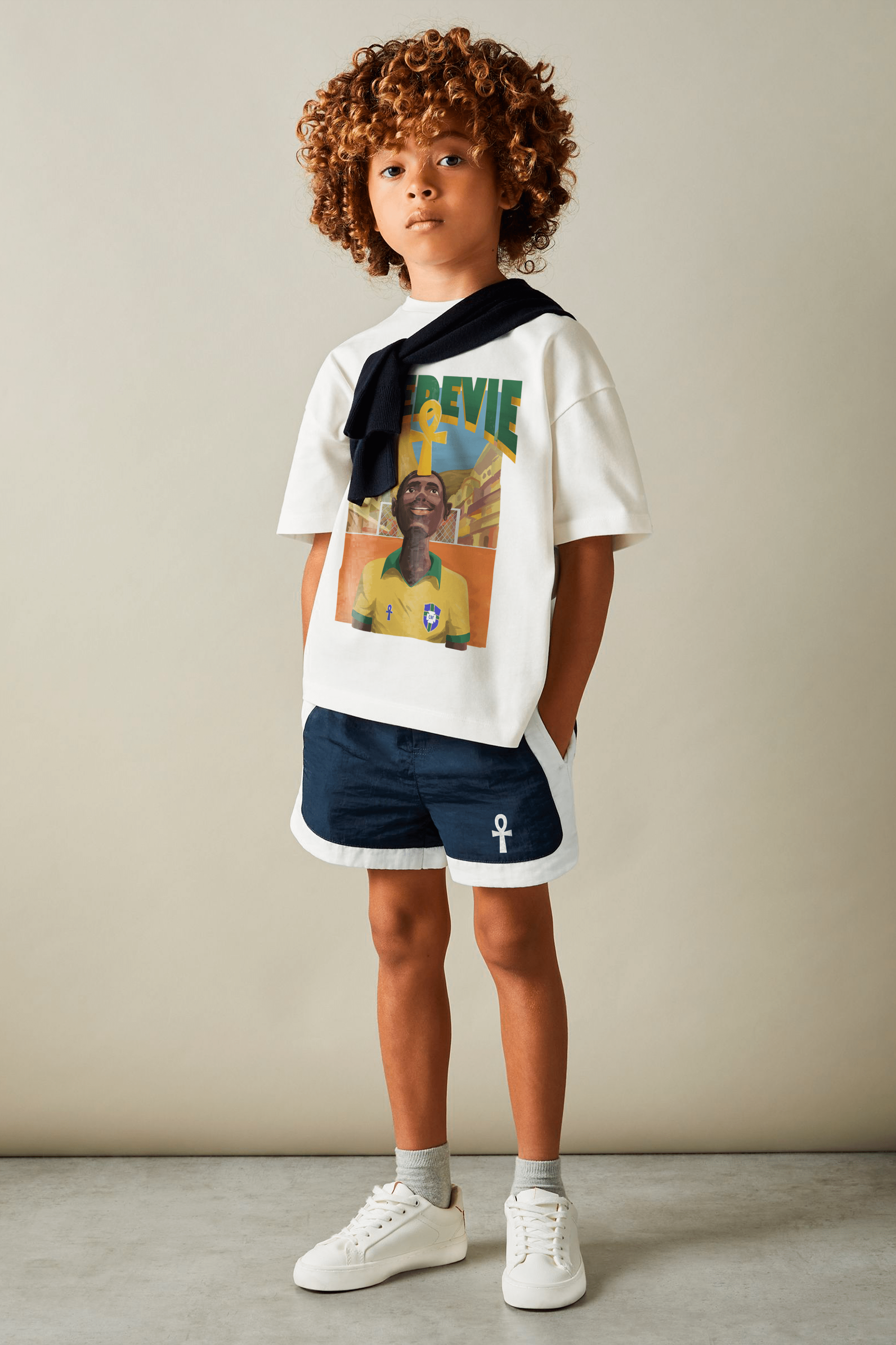 Camiseta Kids - País Do Futebol