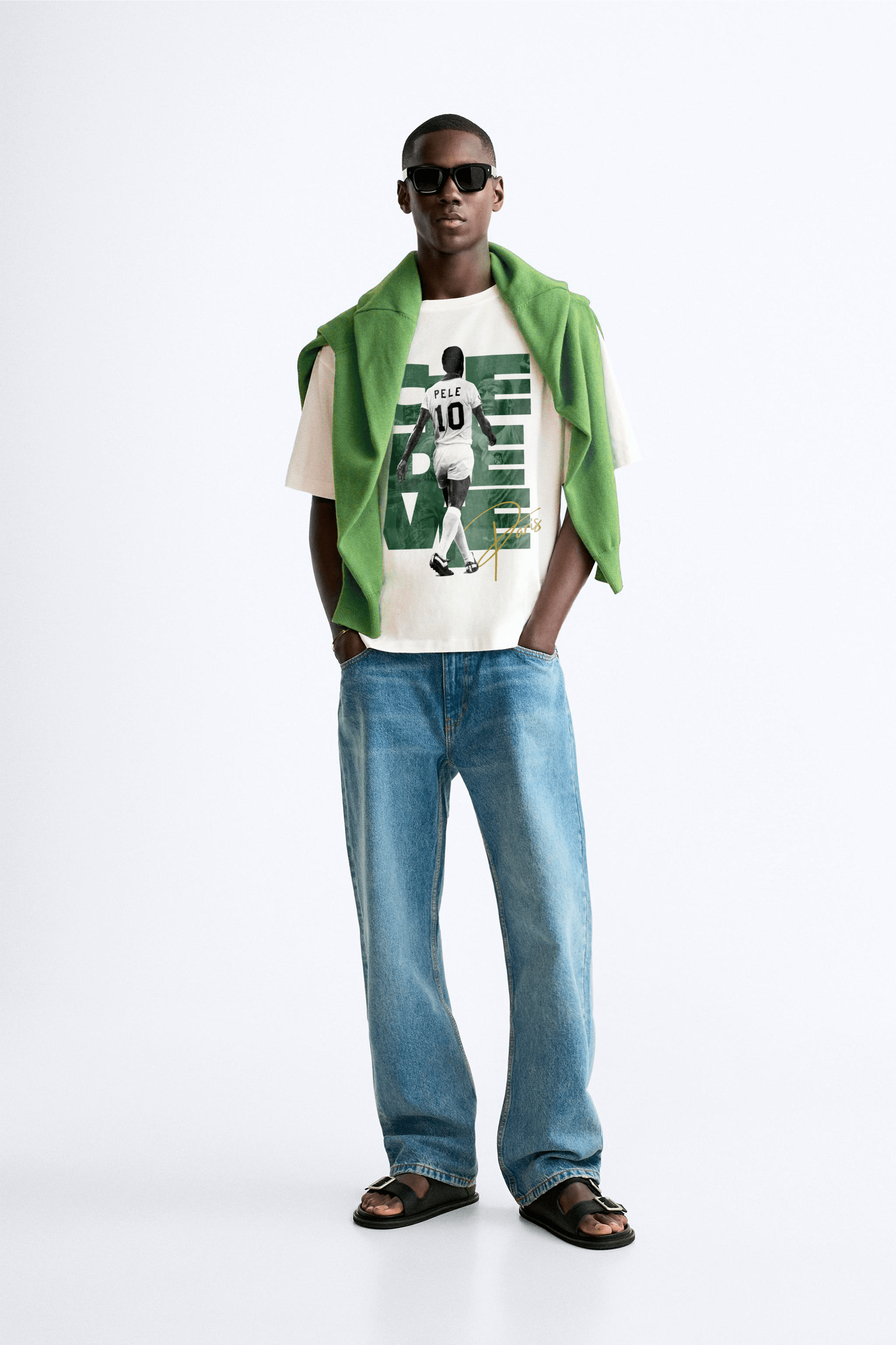 Camiseta Oversized - Pelé