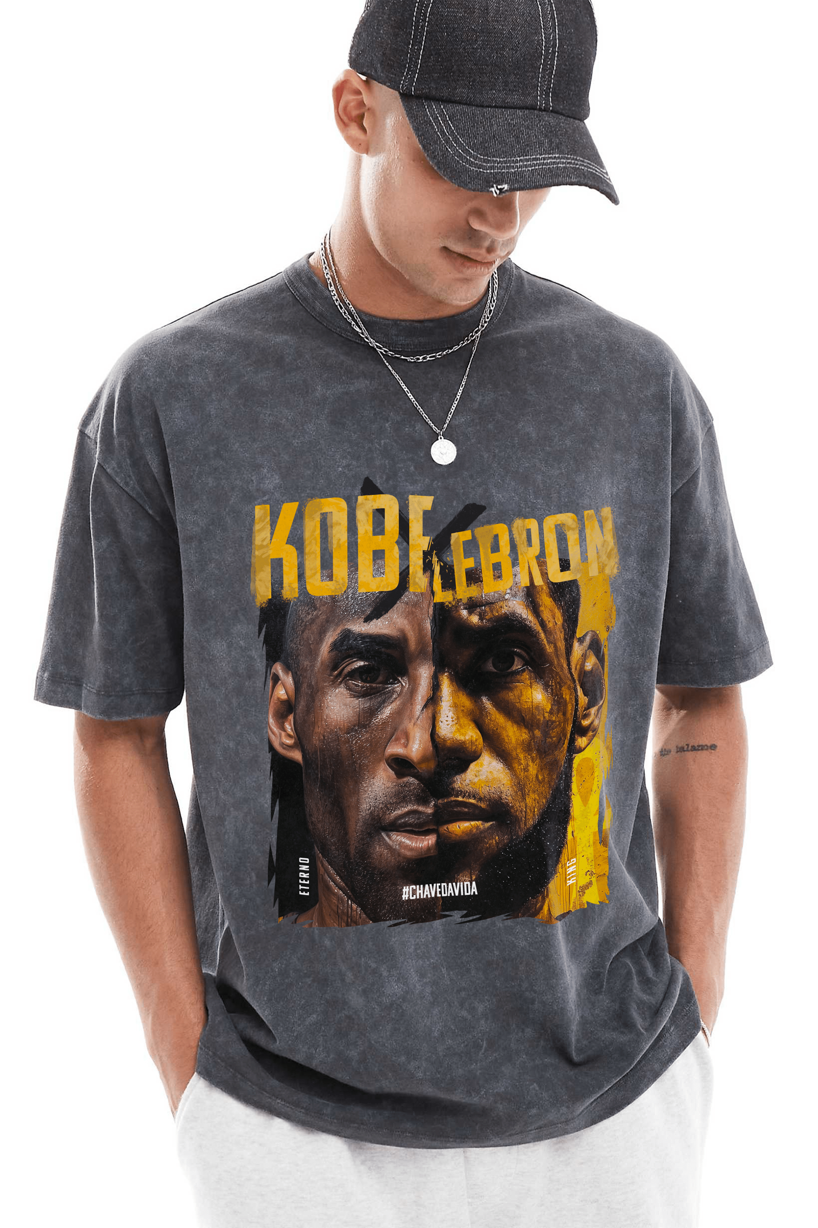 Camiseta Oversized Stoned - Kobe x KING