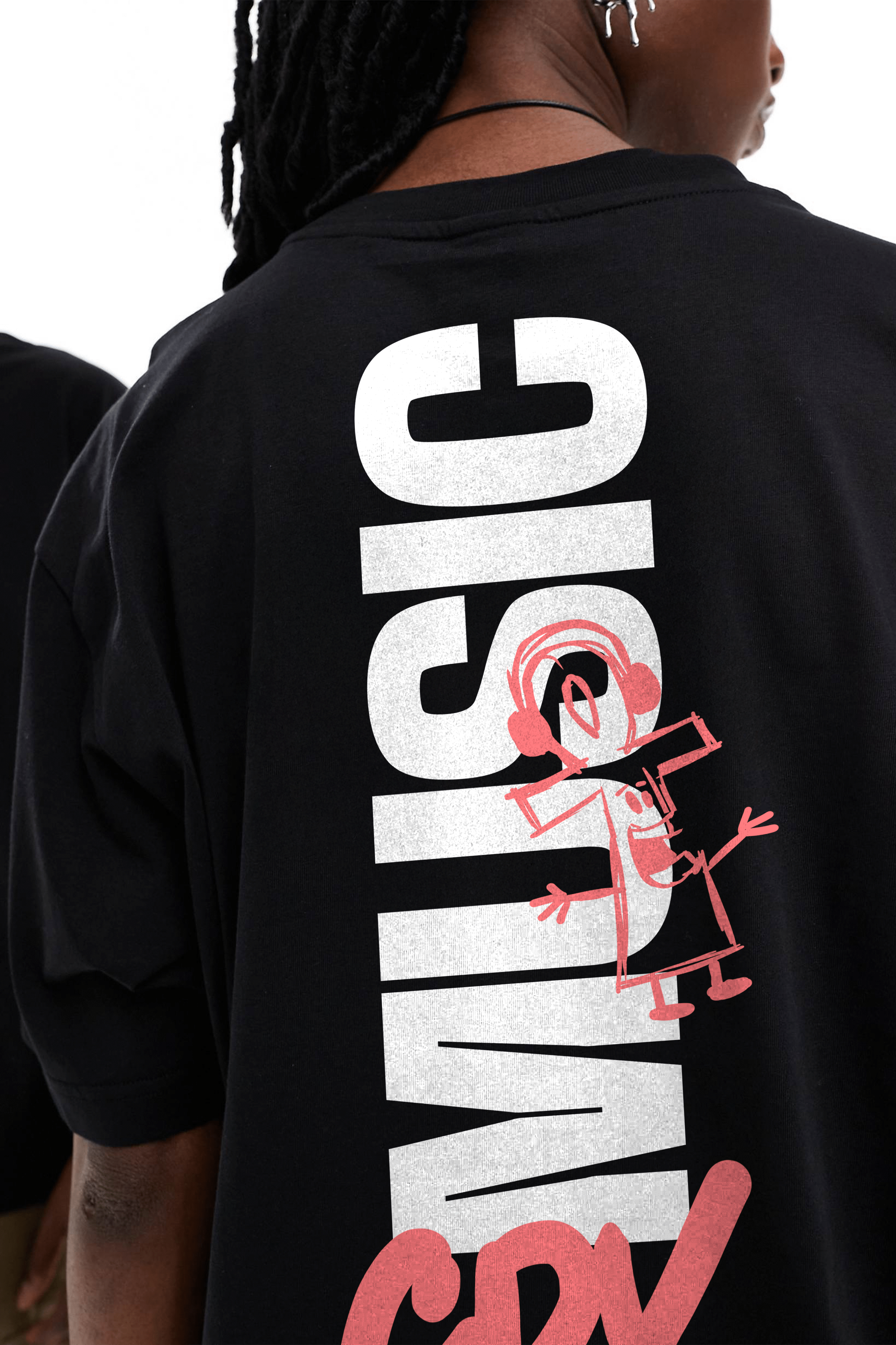 Camiseta Oversized - Travis Scott