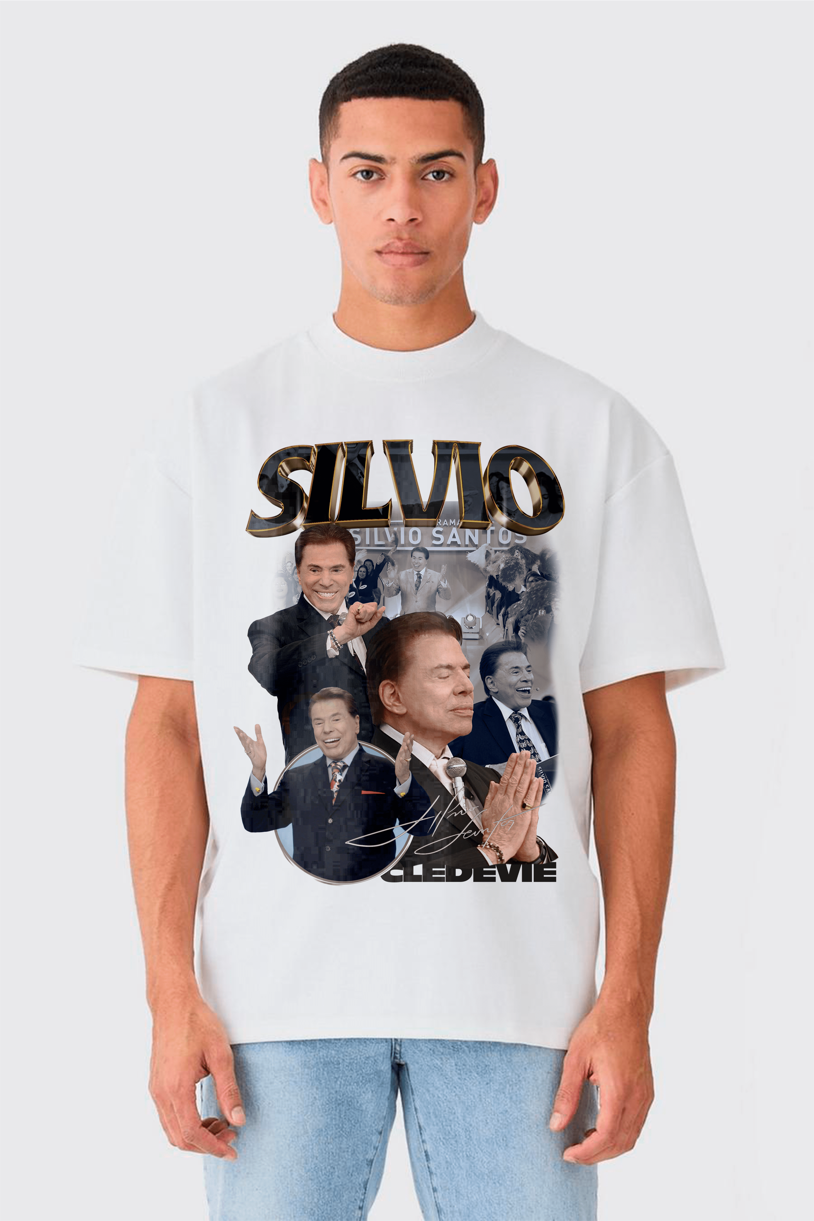 Camiseta Streetwear - Silvio Santos