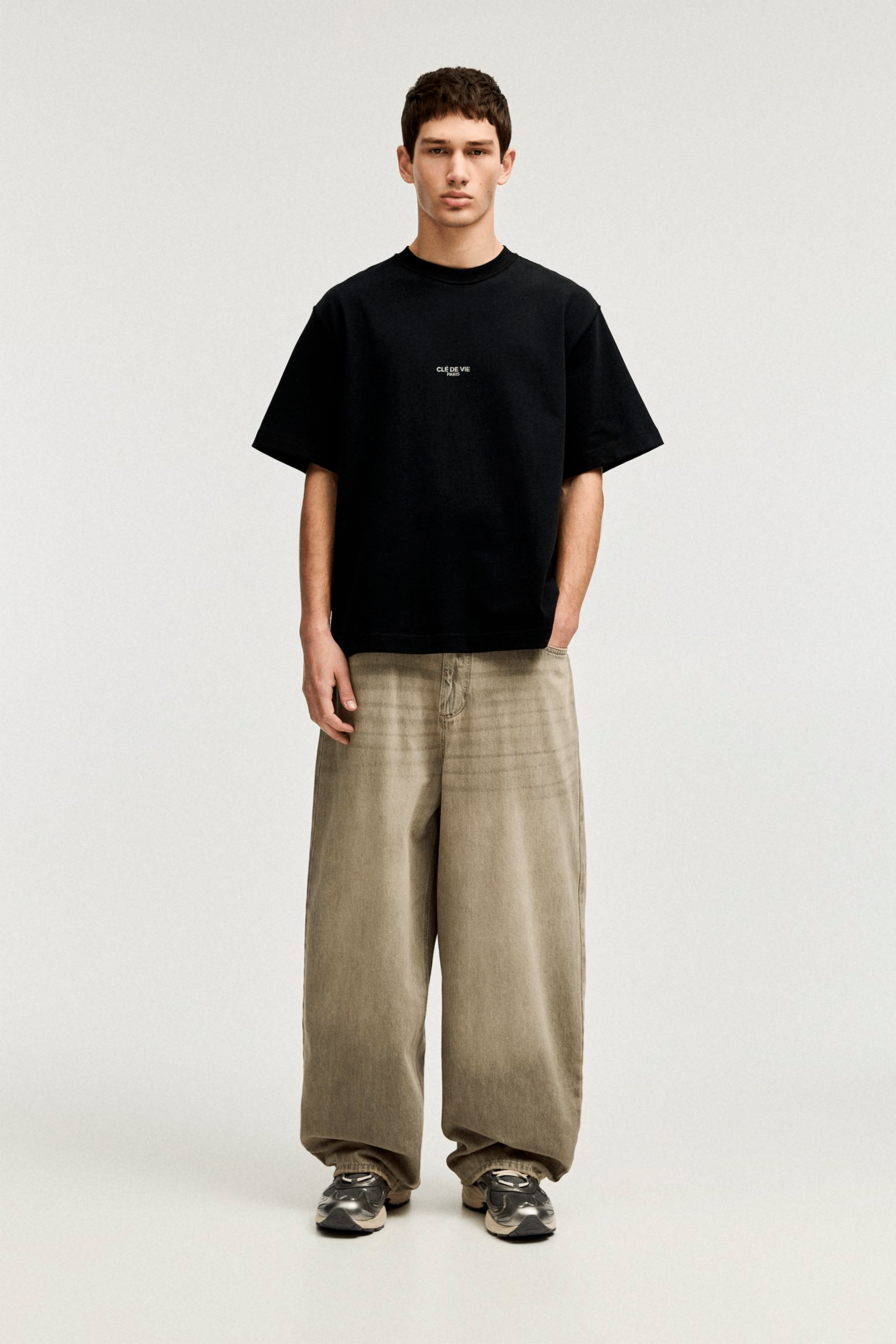 Camiseta Oversized Cledevie - Blur Sinapes