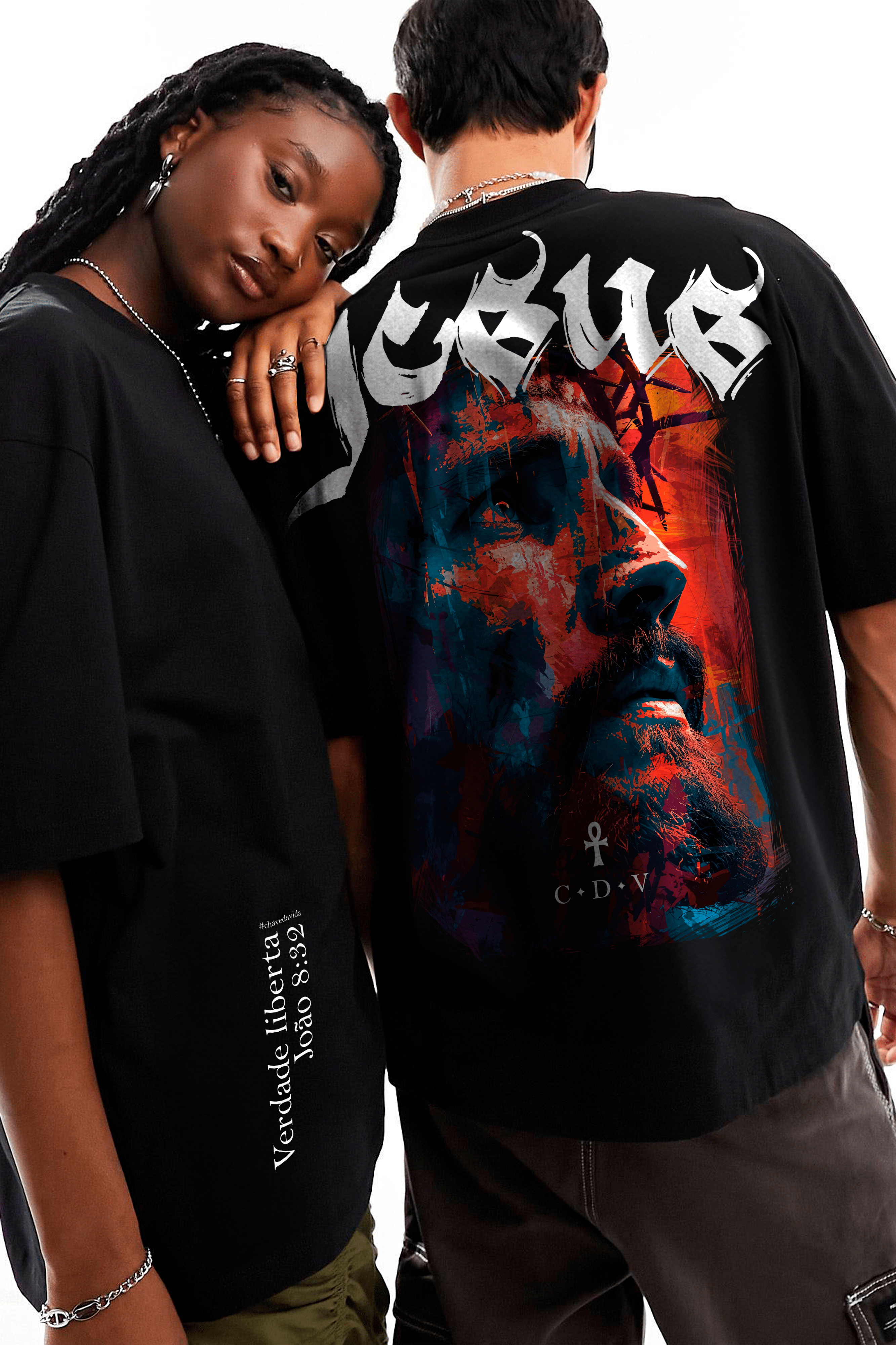 Camiseta Oversized - A Verdade Liberta