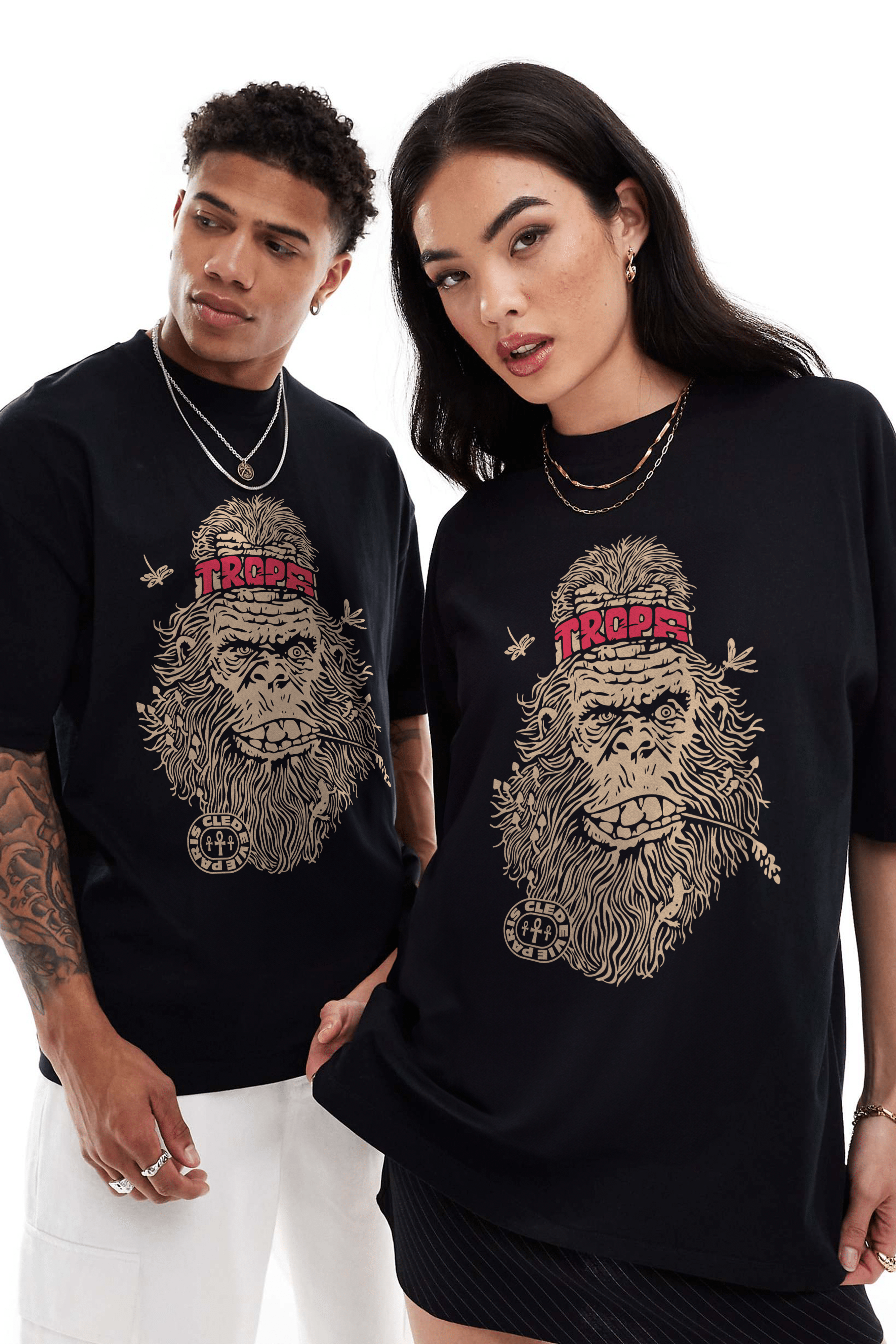 Camiseta Streetwear - Tropa Do Gorila 2