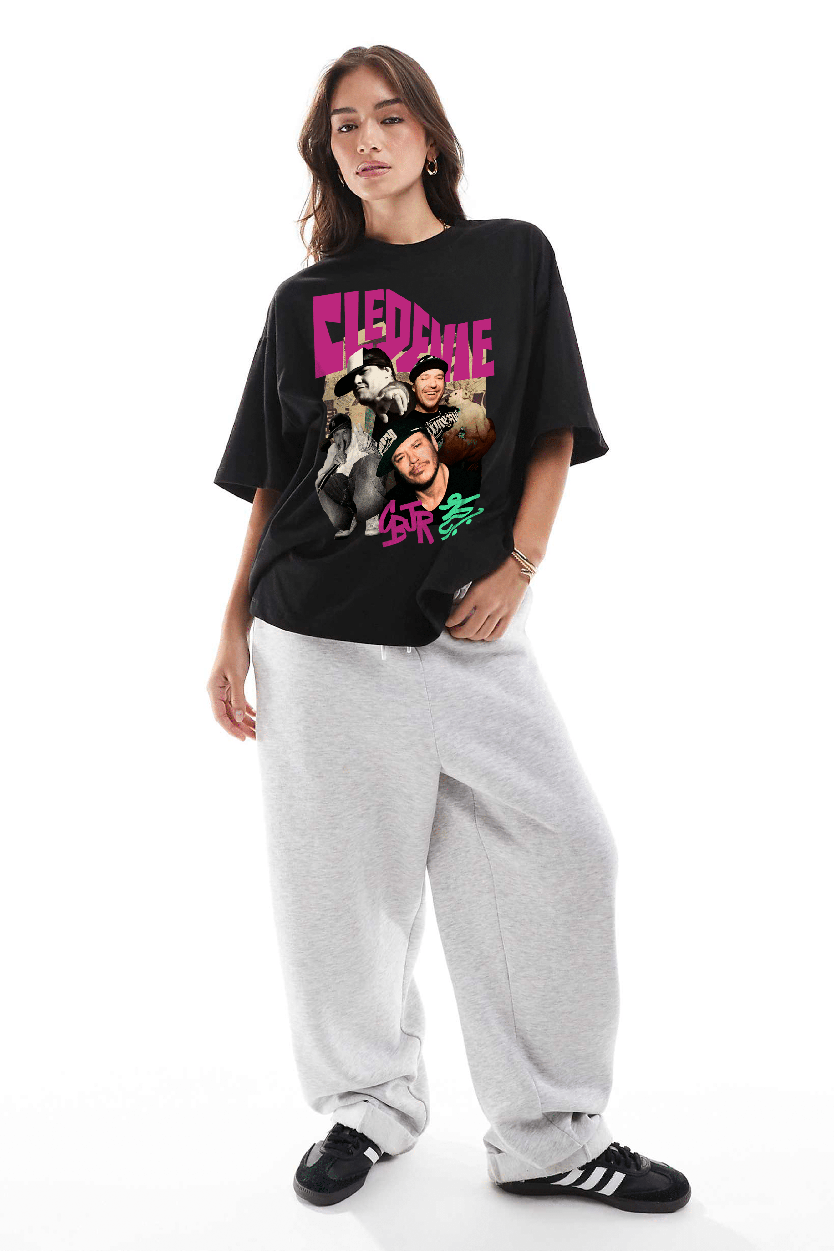 Camiseta Oversized - Mentira Chorão
