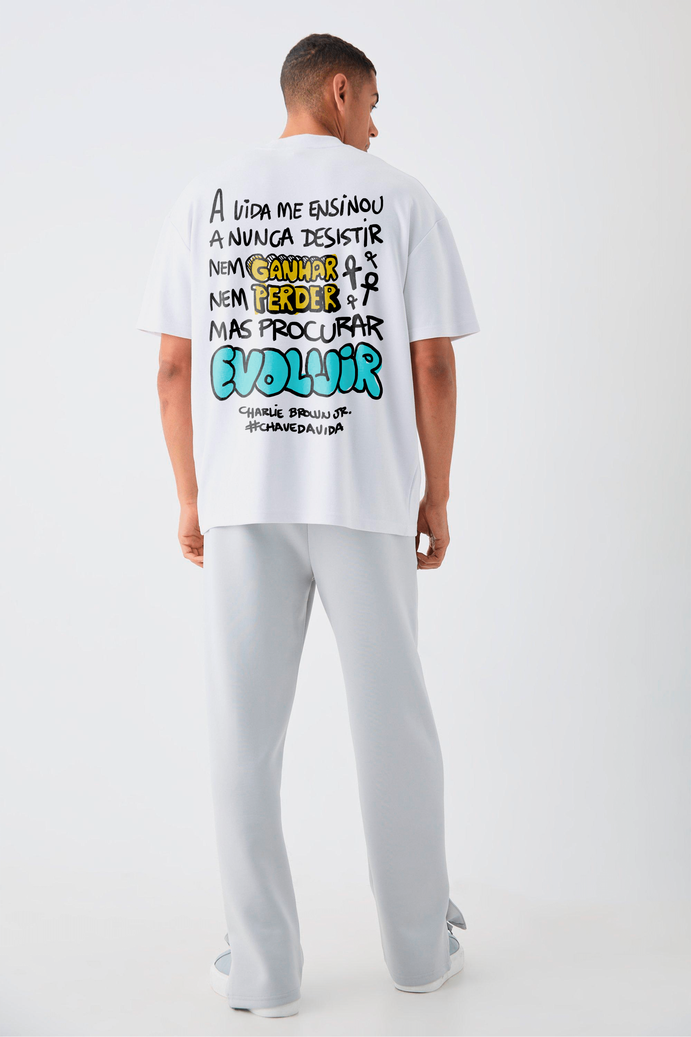 Camiseta Streetwear - Tributo Chorão Dias de Luta