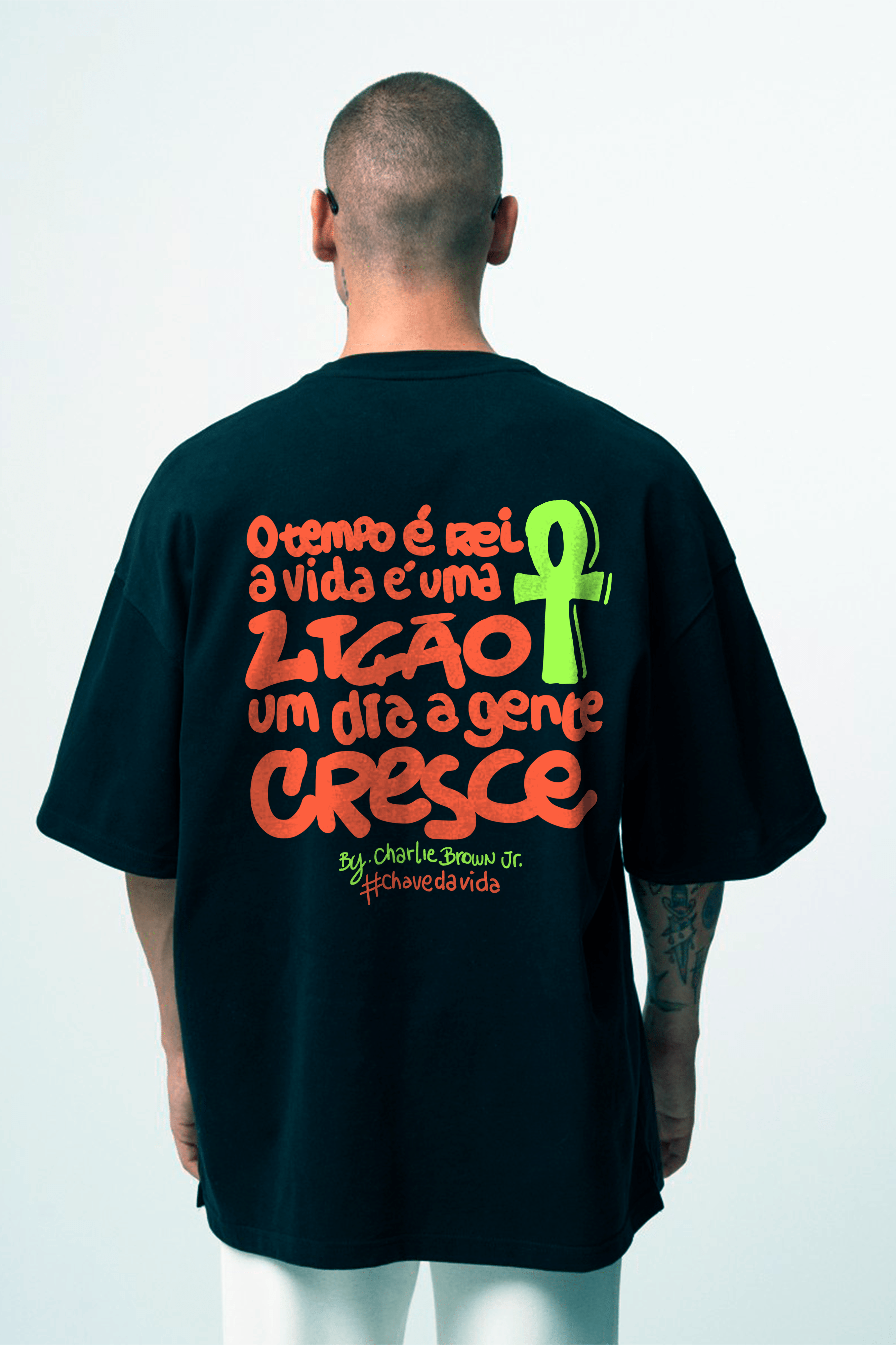 Camiseta Streetwear - Tributo Chorão Tempo