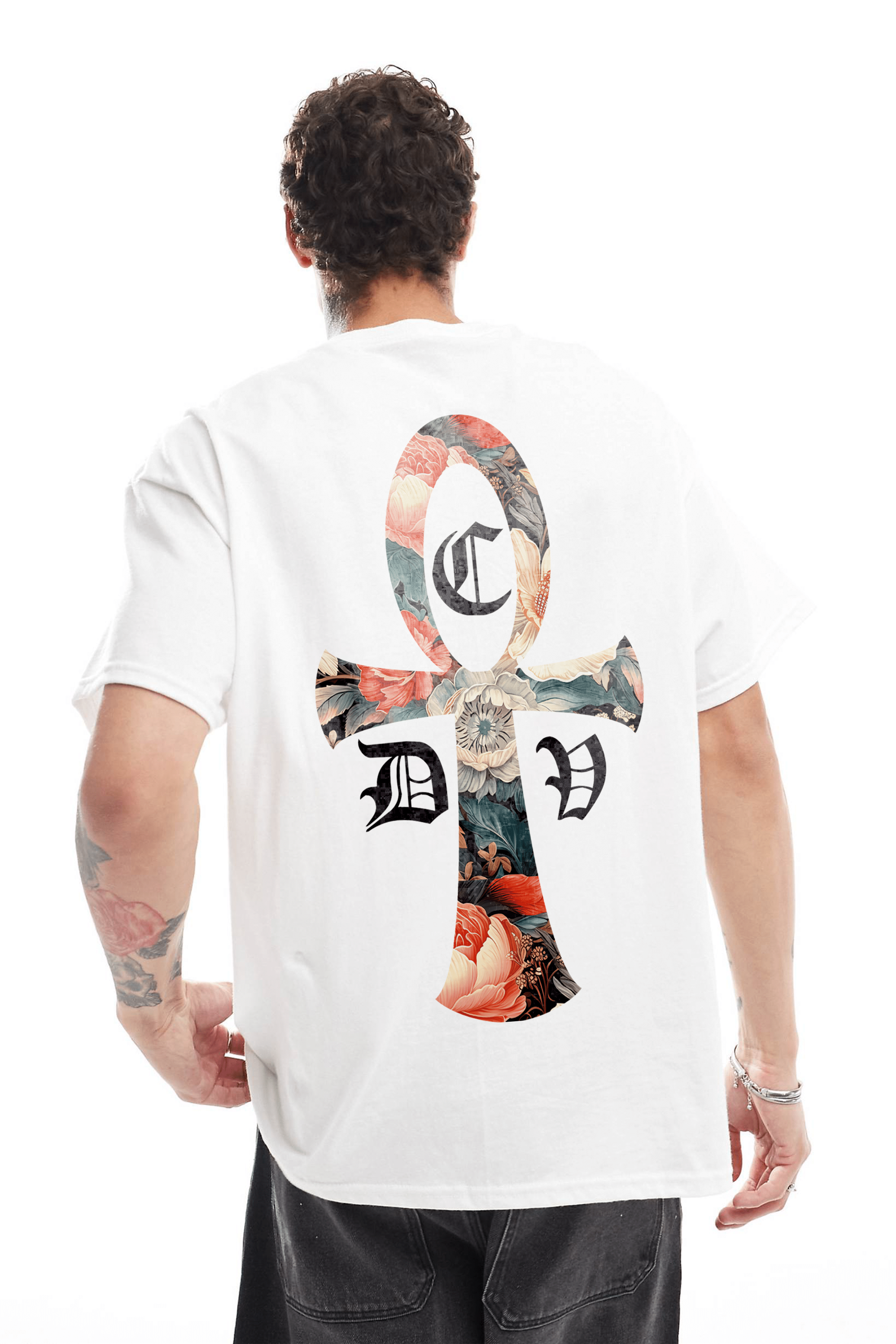 Camiseta Streetwear - Floral