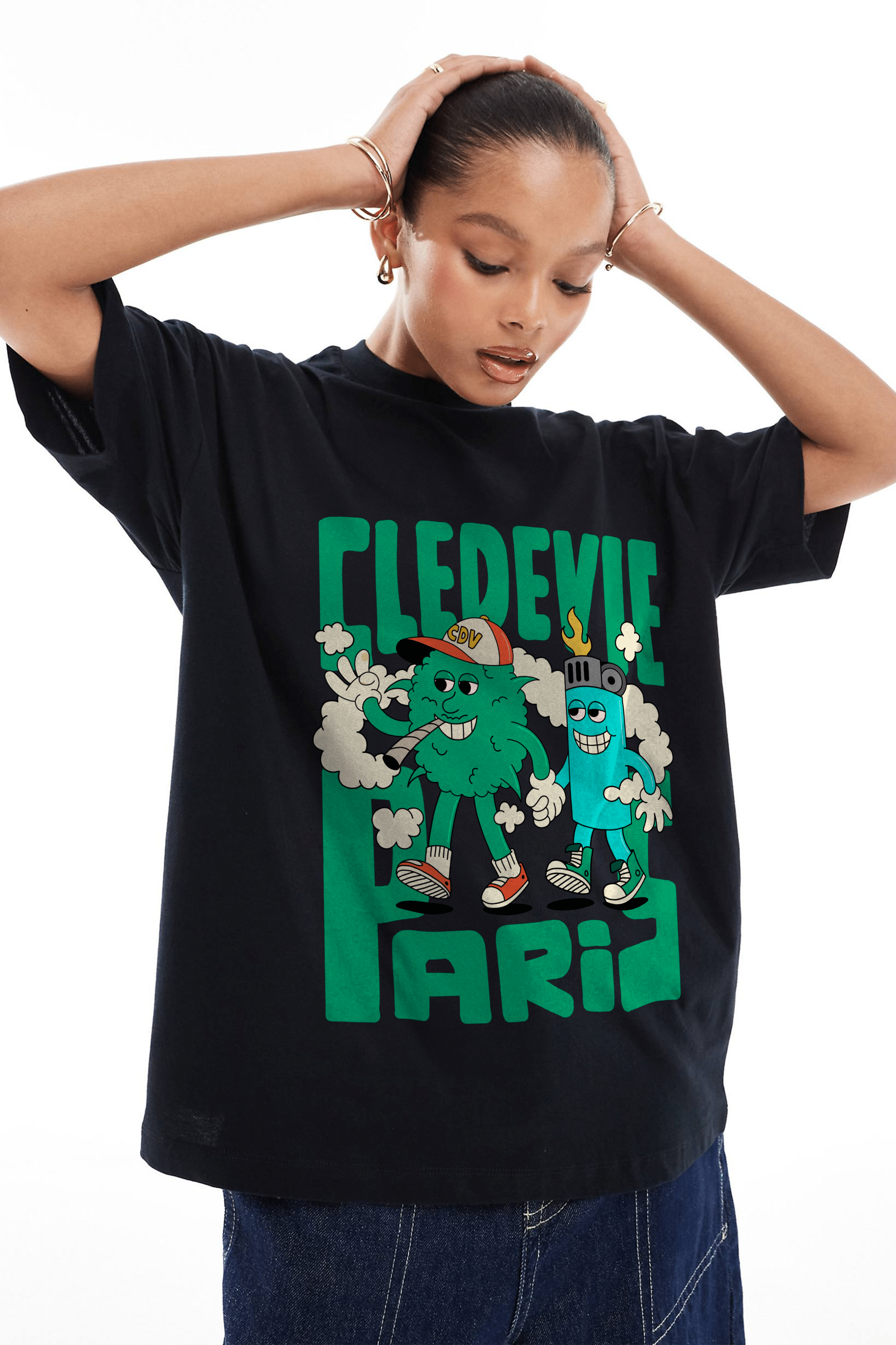 Camiseta Streetwear - Leva Erva By Hungria