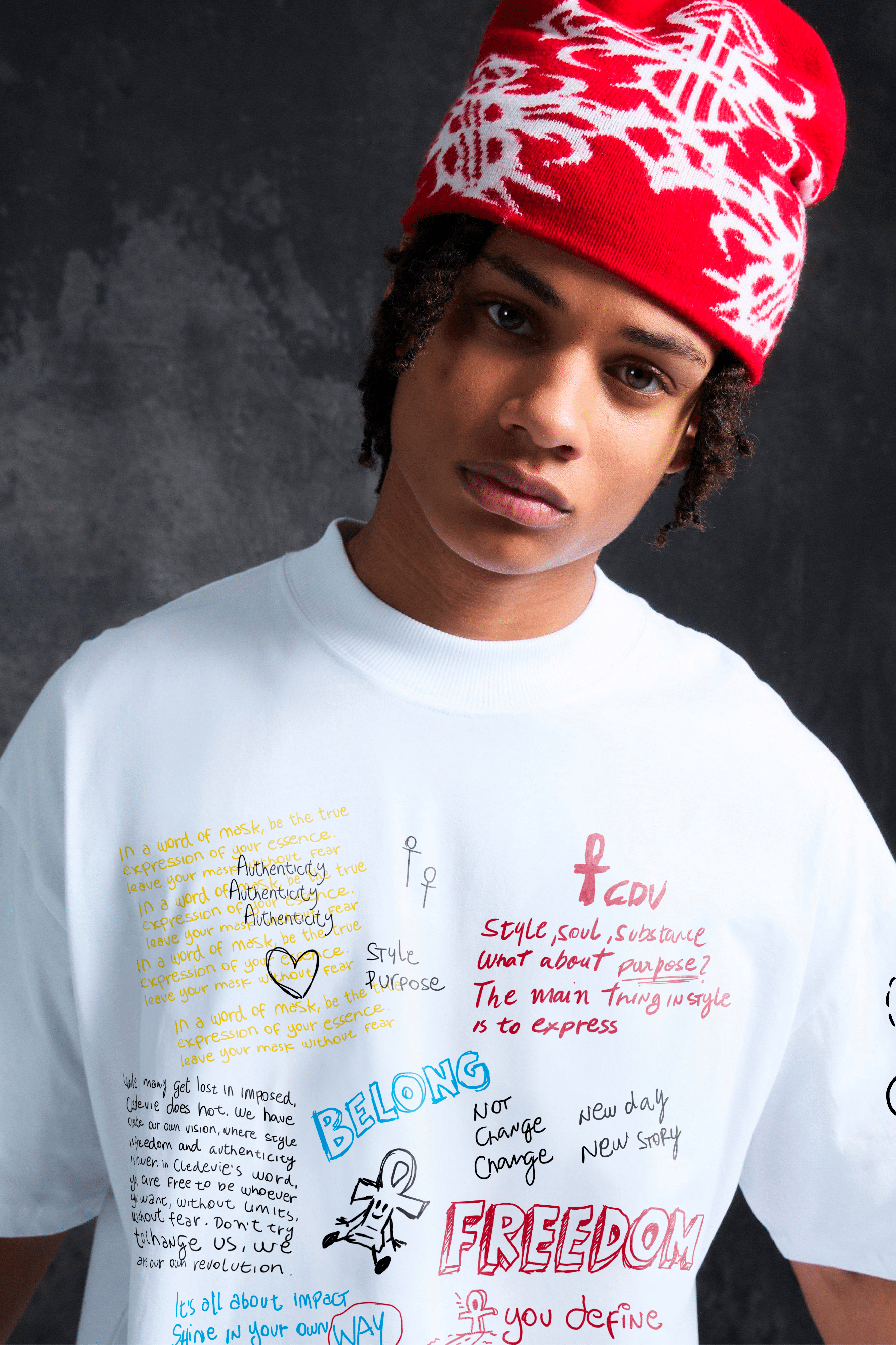 Camiseta Oversized Moletinho - Freedom