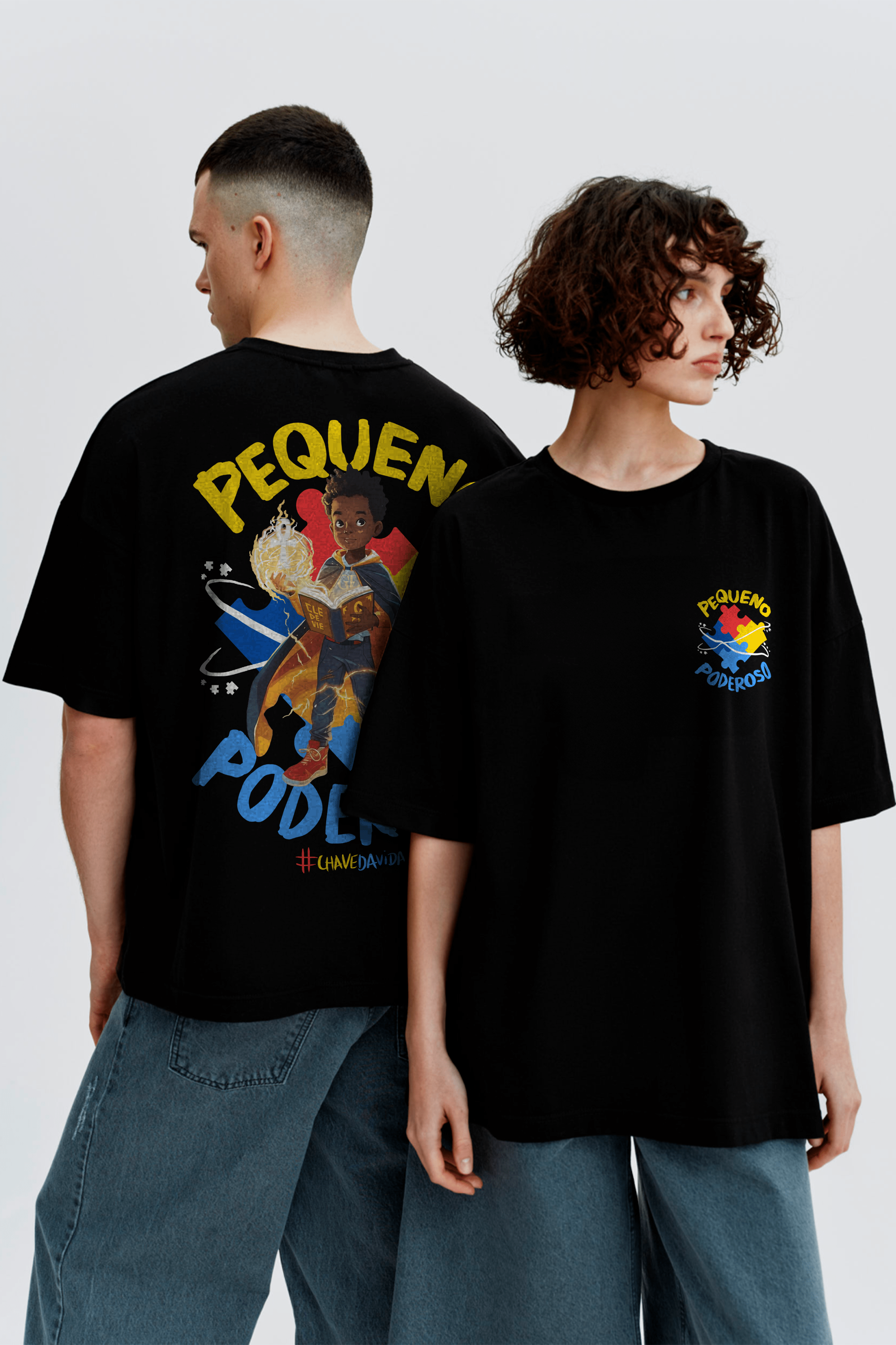 Camiseta Streetwear - Pequeno Poderoso Autismo