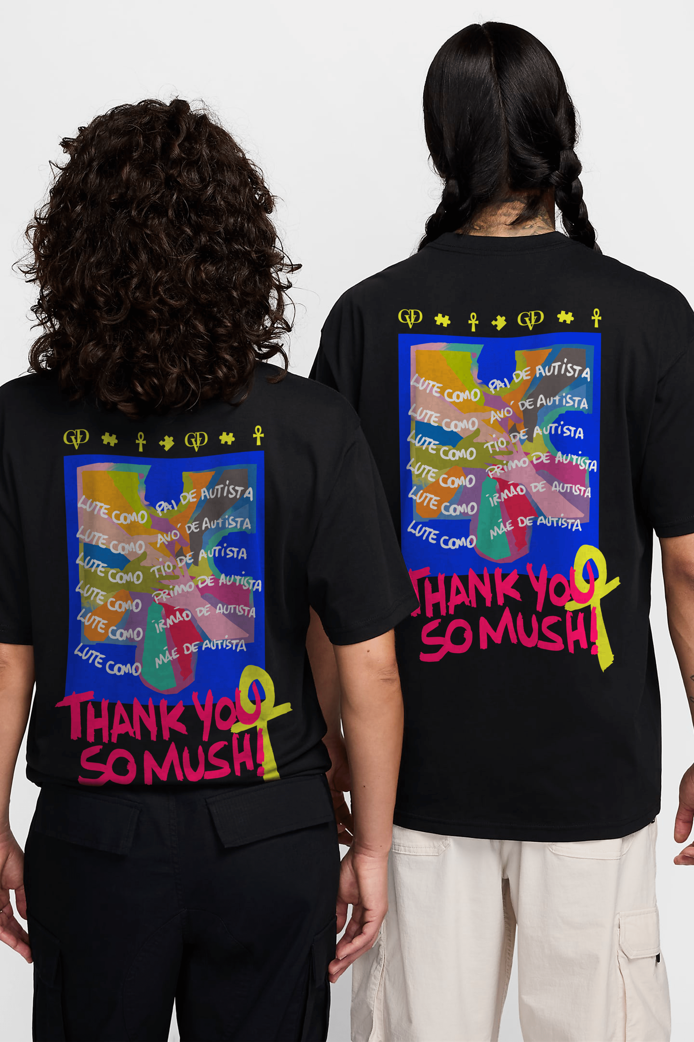 Camiseta Streetwear - Unidos Autismo