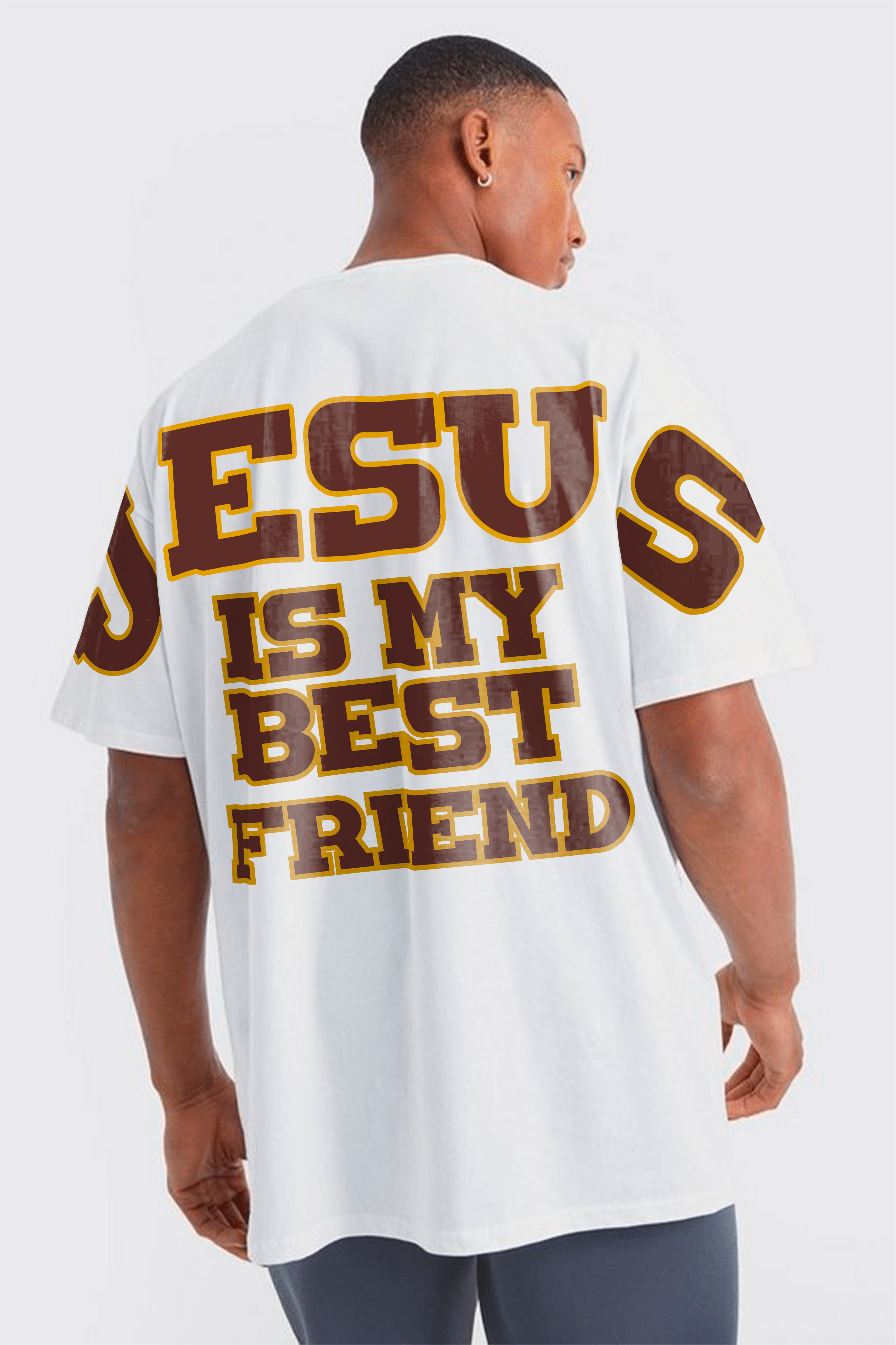 Camiseta Streetwear - Best Friend Jesus