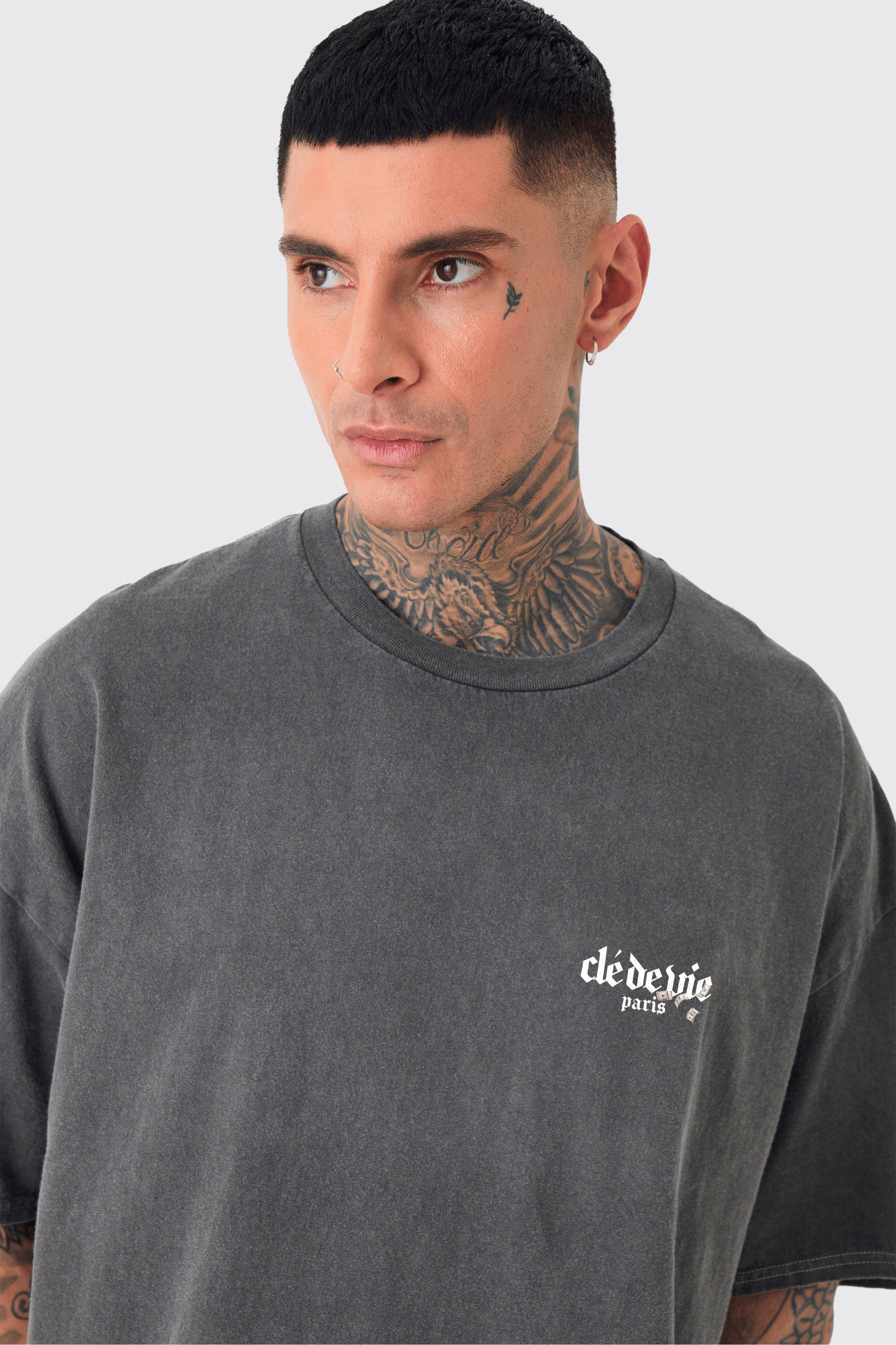 Camiseta Oversized Stoned - Anjos