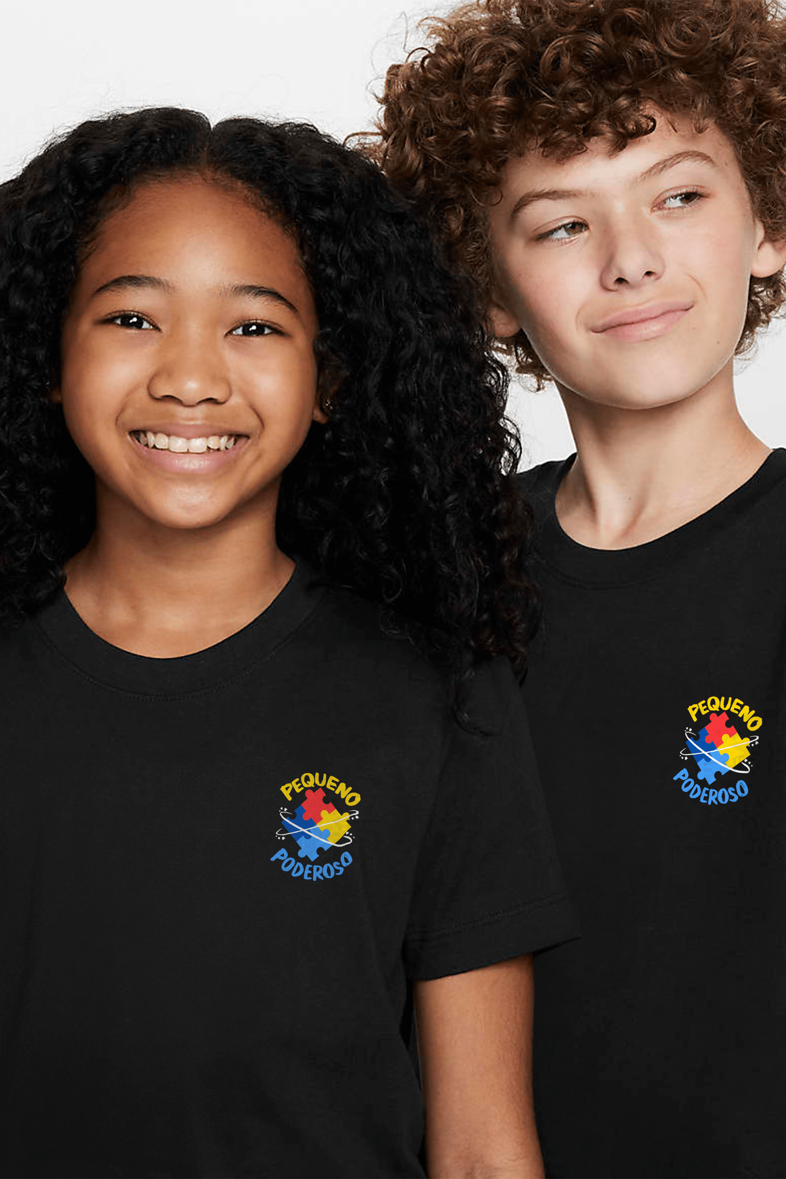 Camiseta Kids - Pequeno Poderoso Autismo