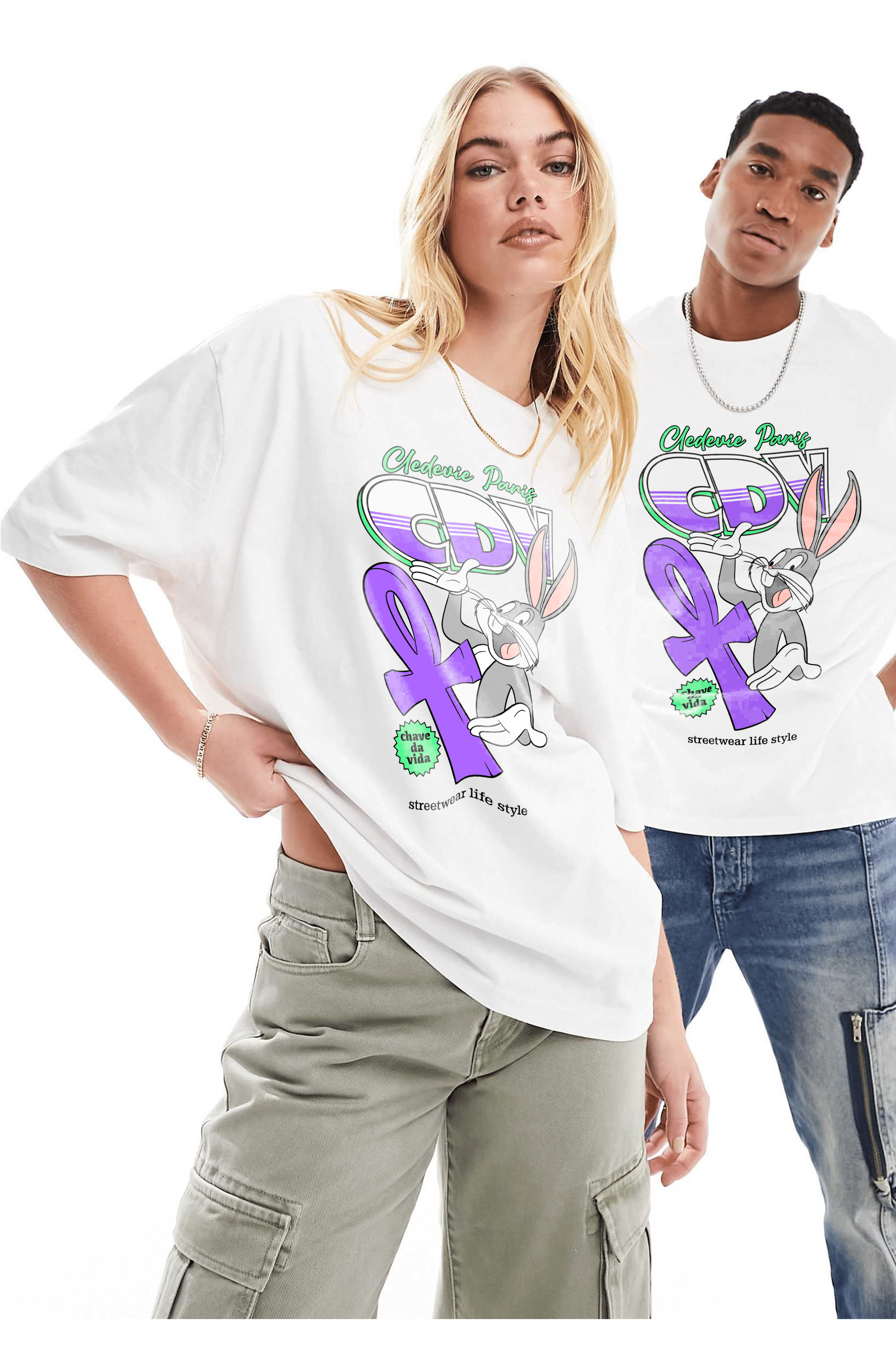 Camiseta Streetwear - Pernalonga