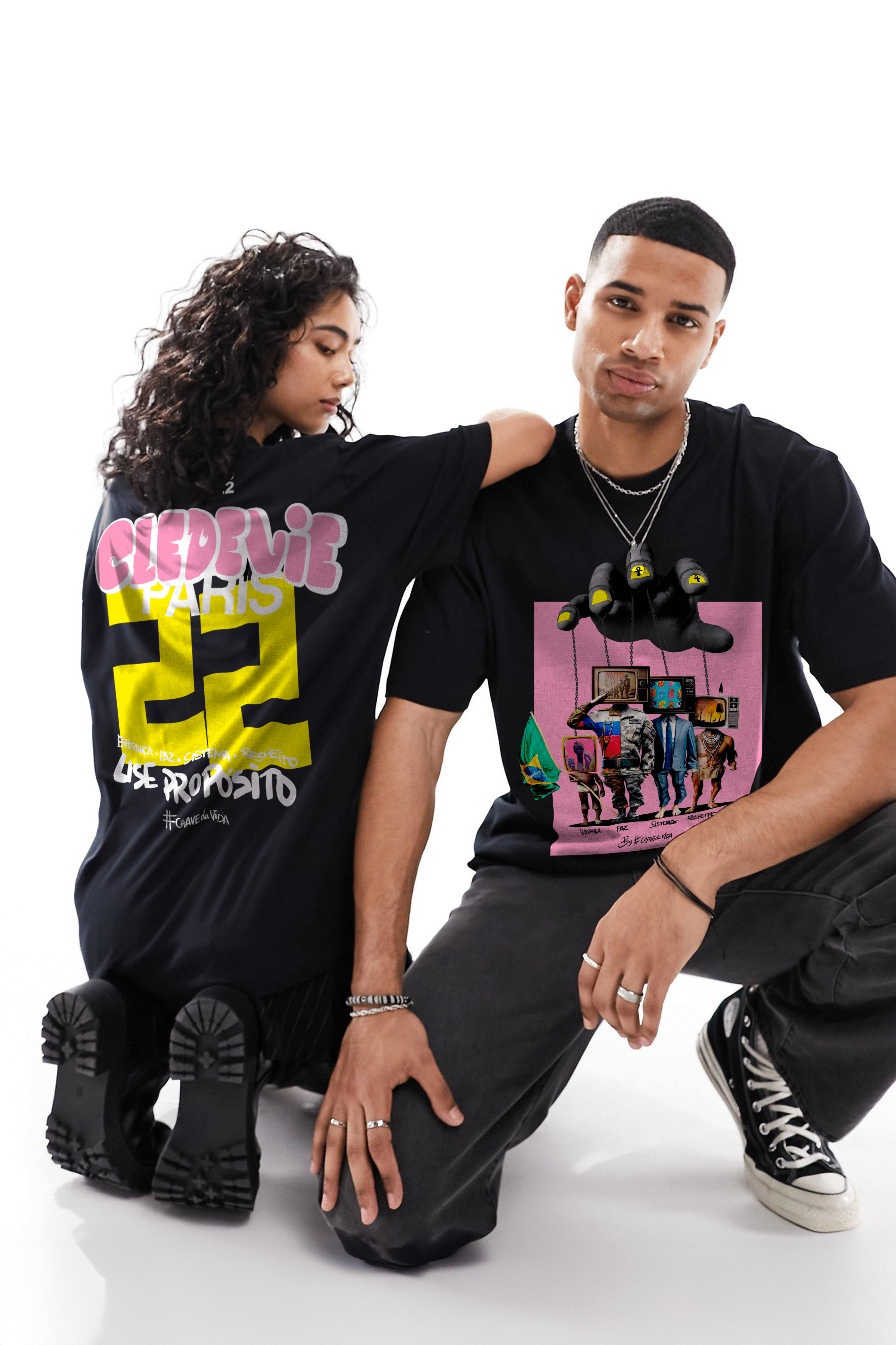 Camiseta Oversized - Sistema