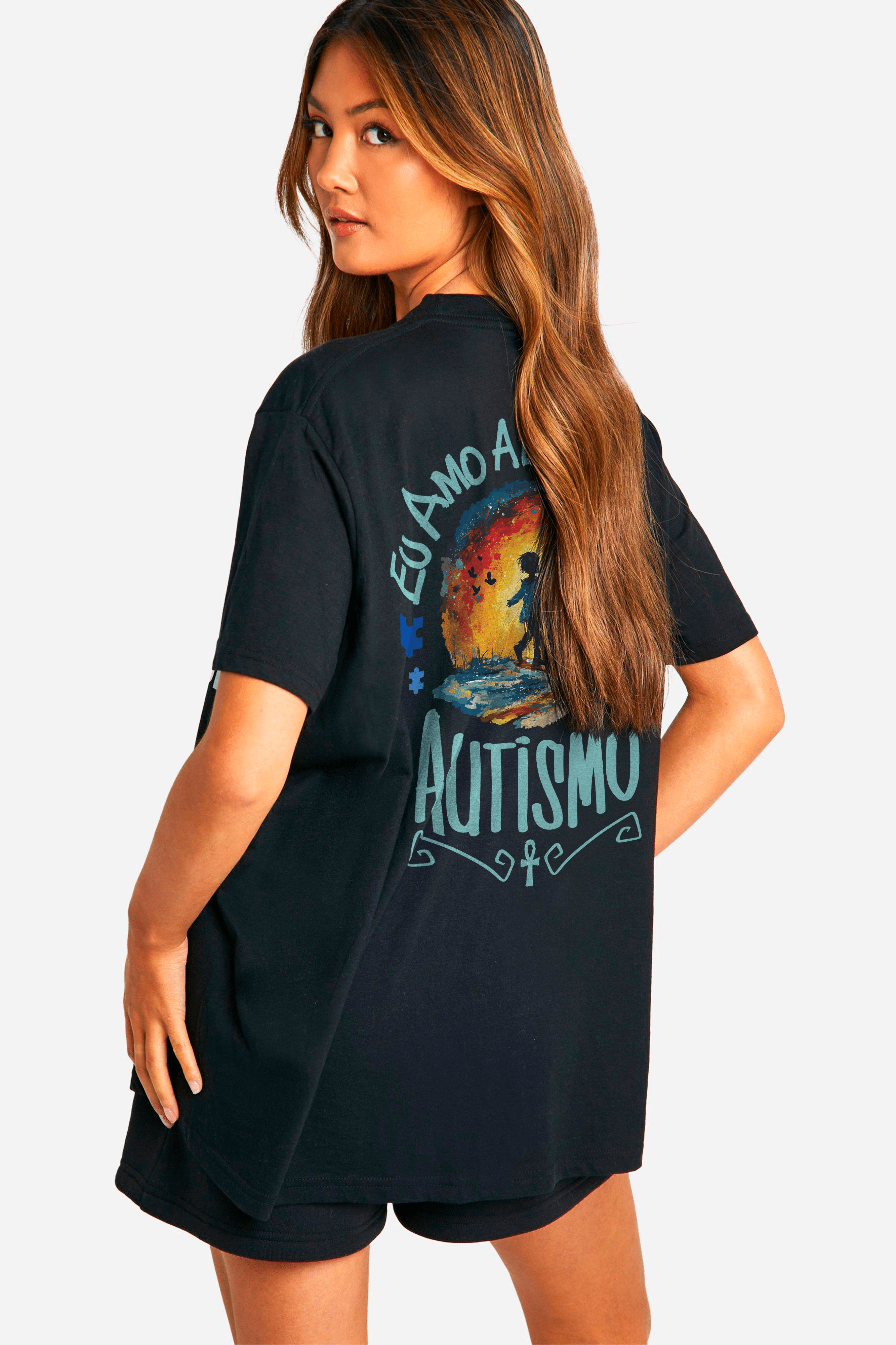 Camiseta Streetwear - Amor Autismo