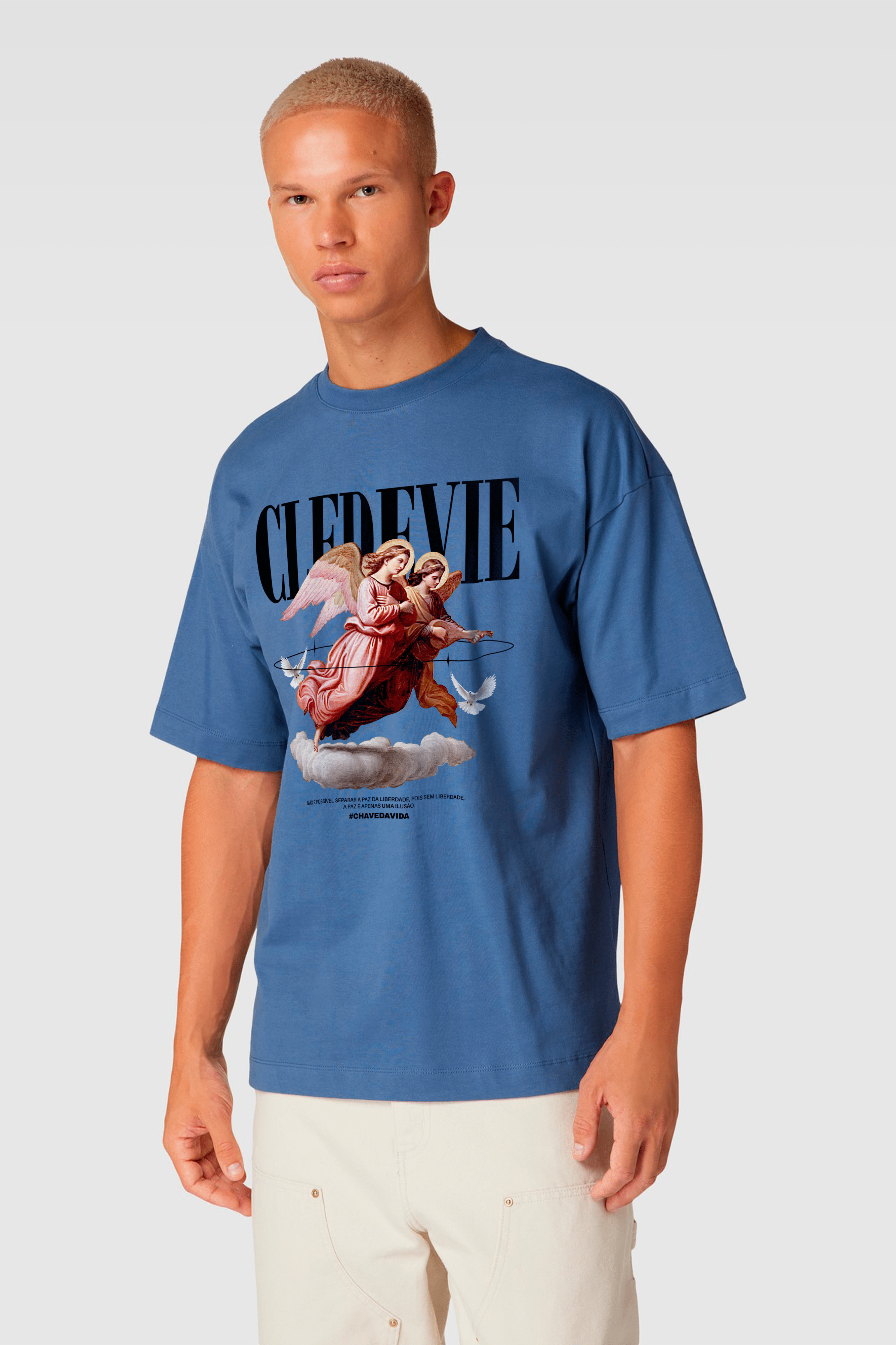 Camiseta Oversized Stoned - Liberdade