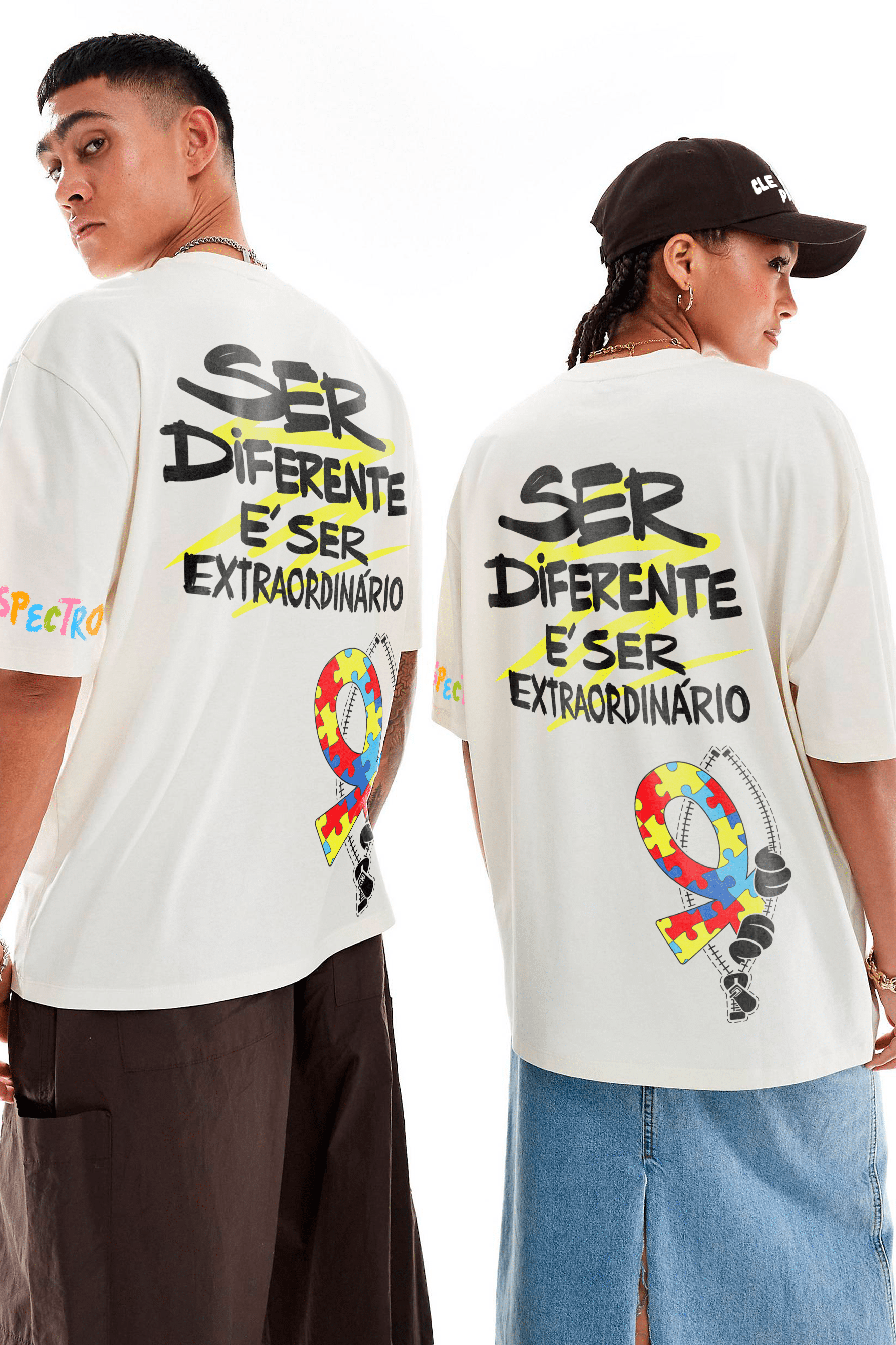 Camiseta Streetwear - Extraordinário Autismo