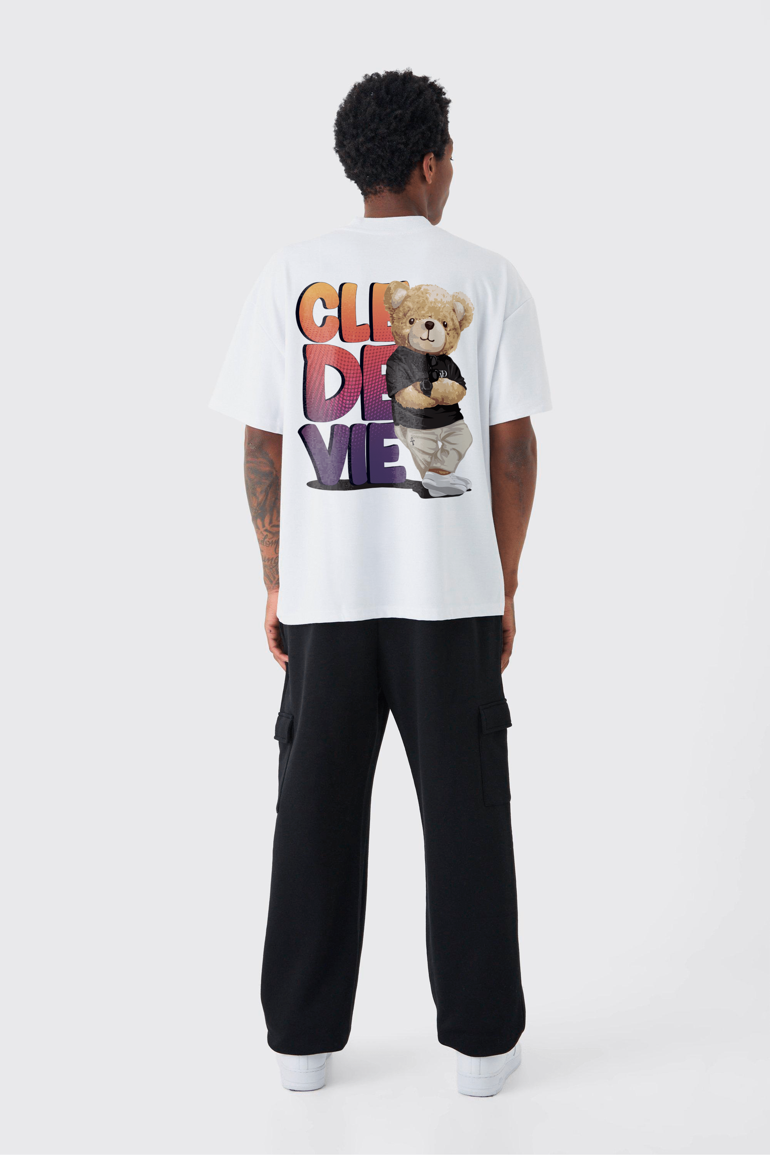 Camiseta Streetwear - Bear Elegance
