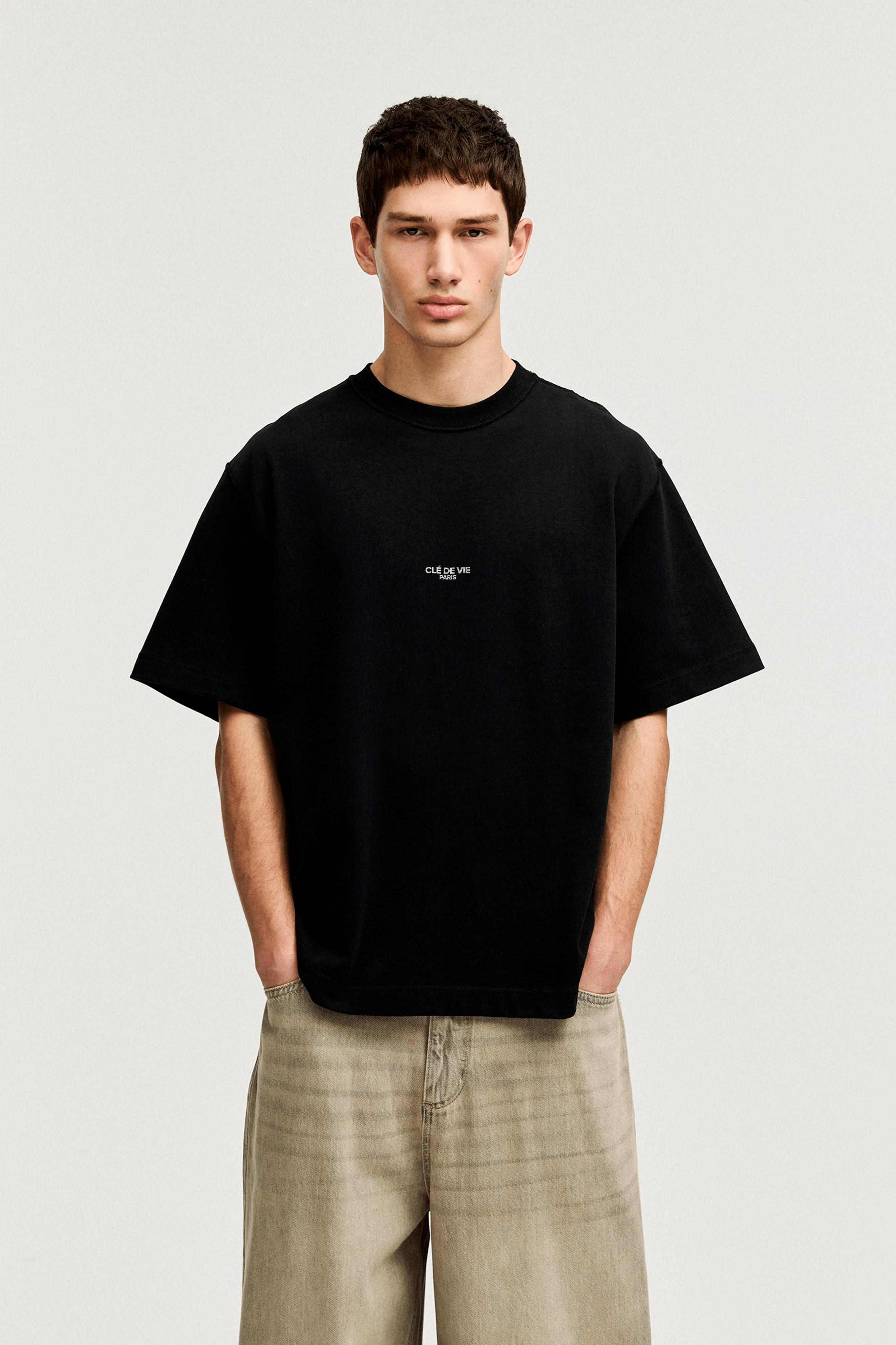 Camiseta Oversized Cledevie - Blur Sinapes