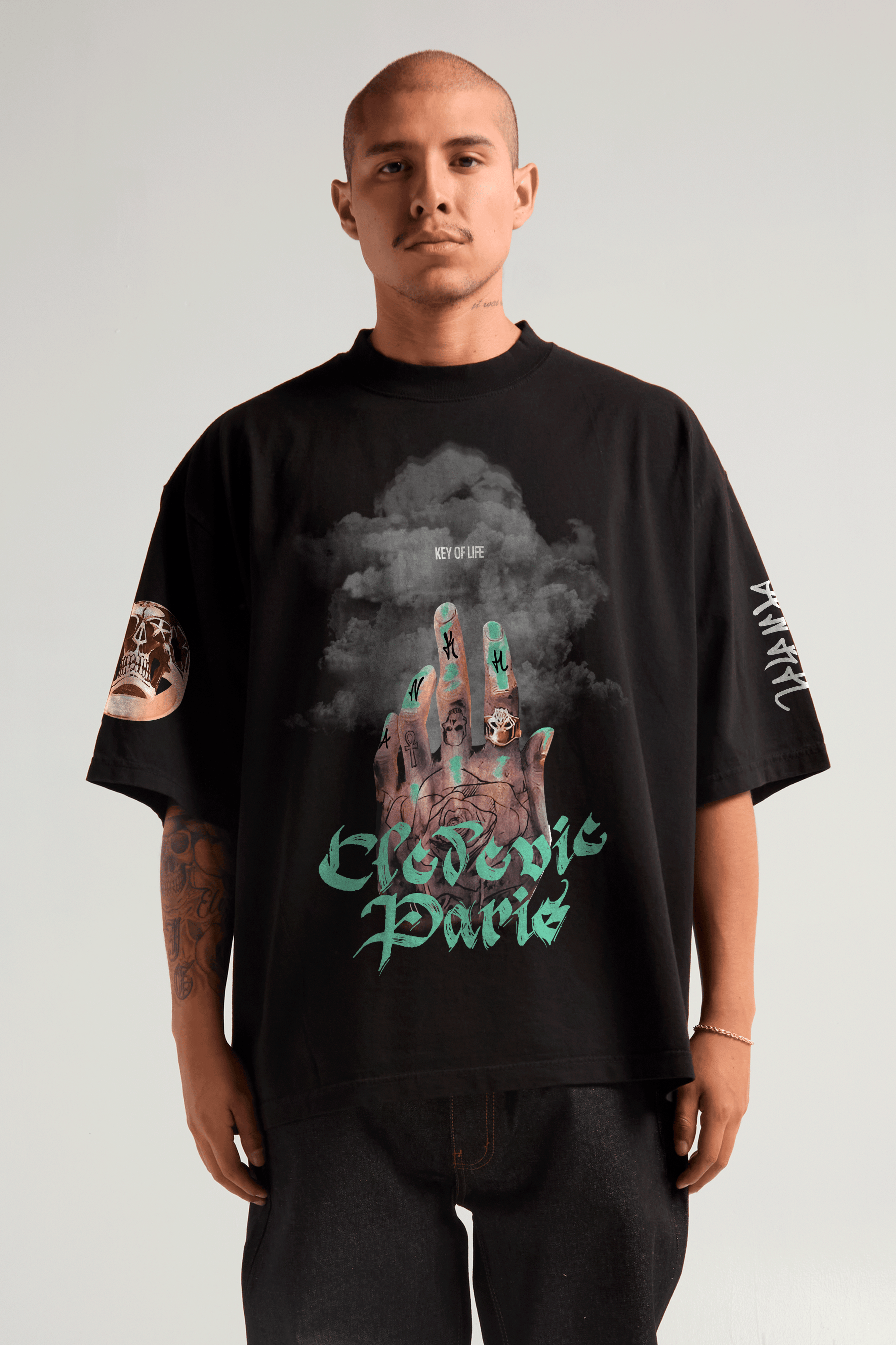 Camiseta Oversized Cledevie - Prophecy Sinapes