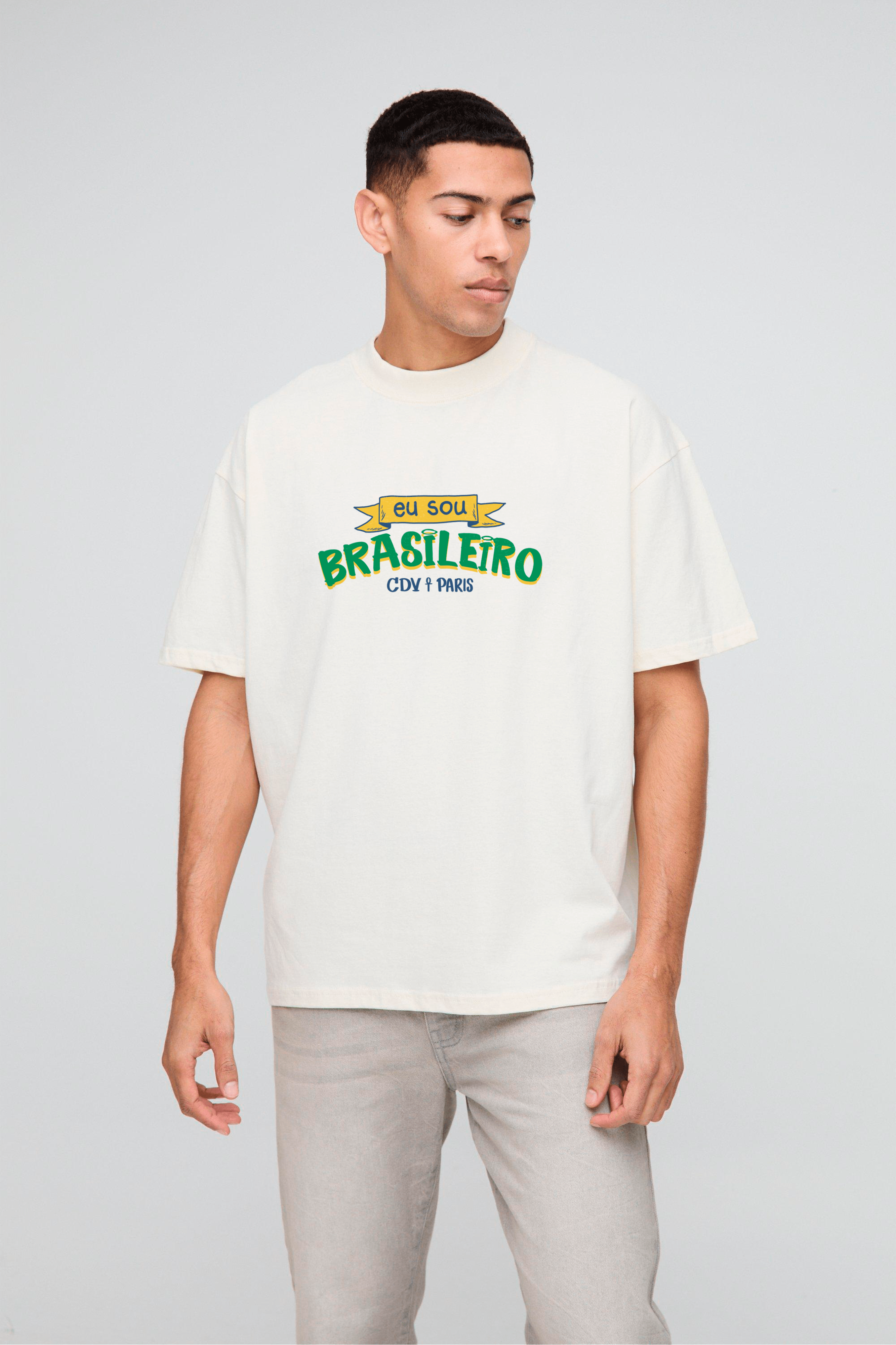 Camiseta Streetwear Cledevie - Eu Sou Brasileiro