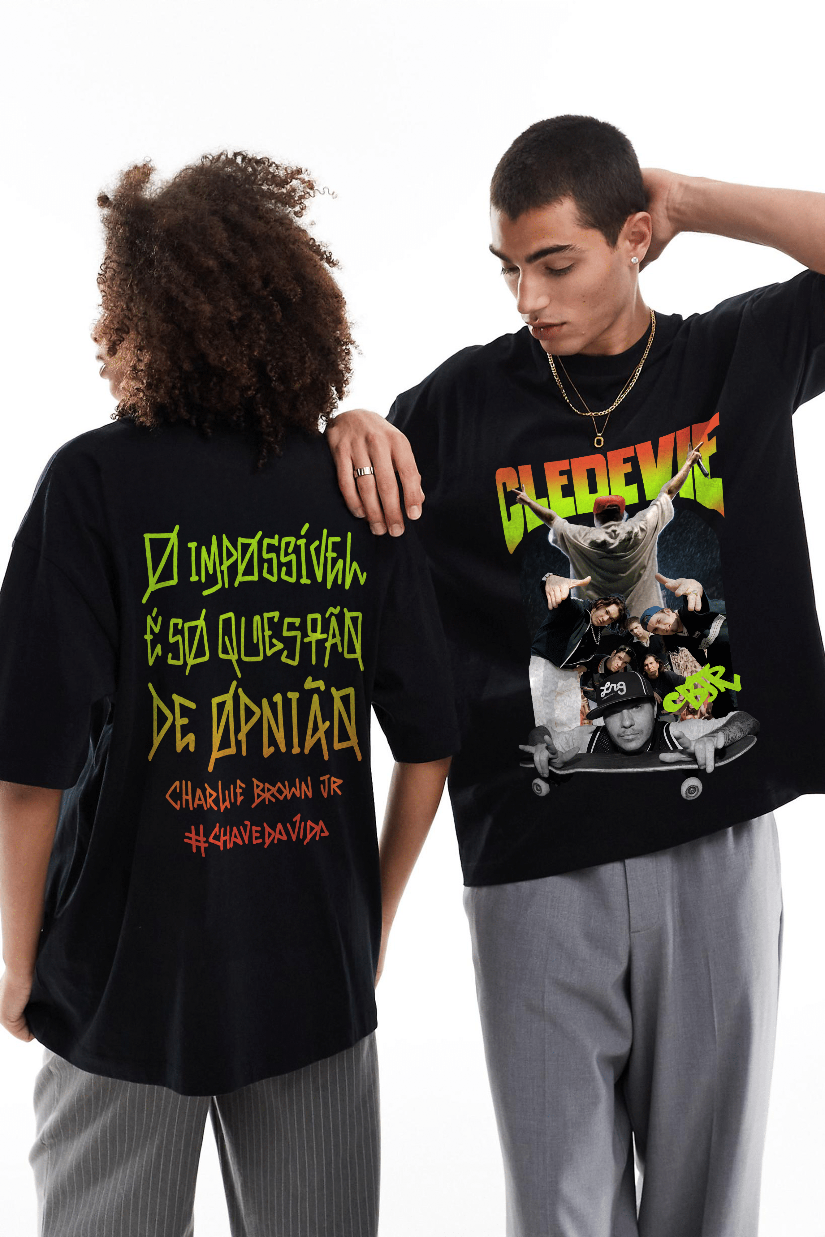 Camiseta Streetwear - Opinião Chorão