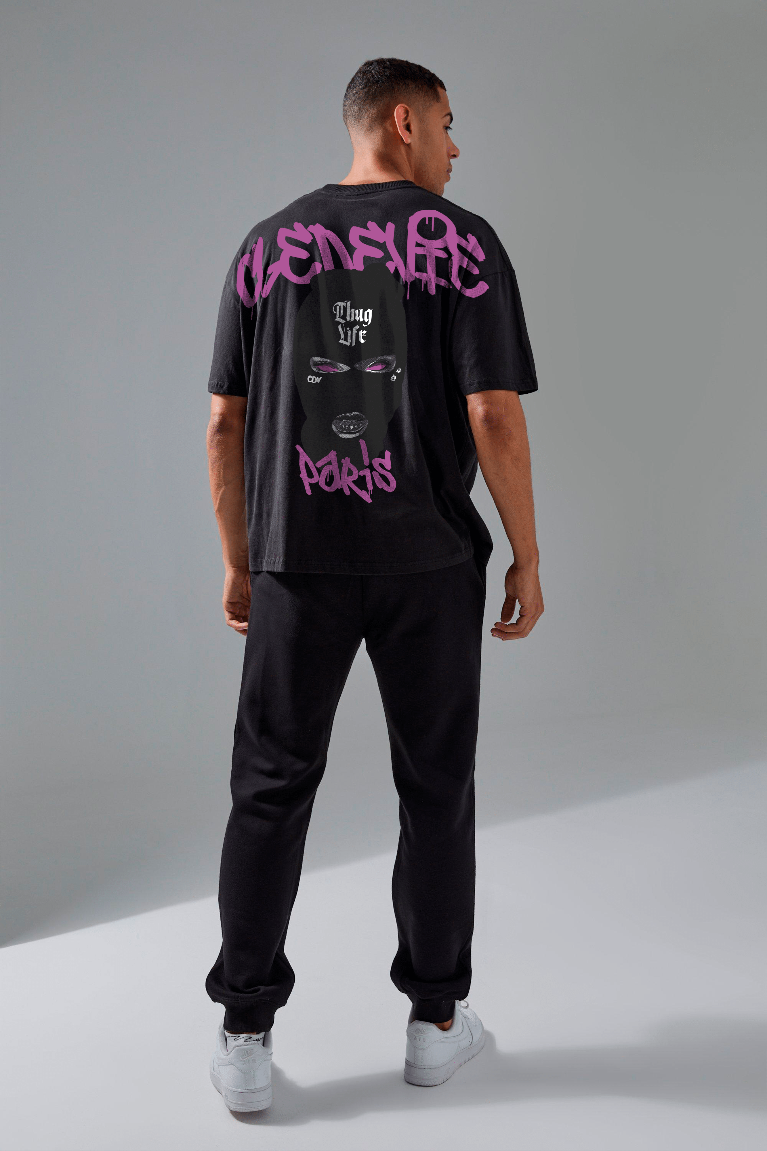 Camiseta Oversized - Thug Life