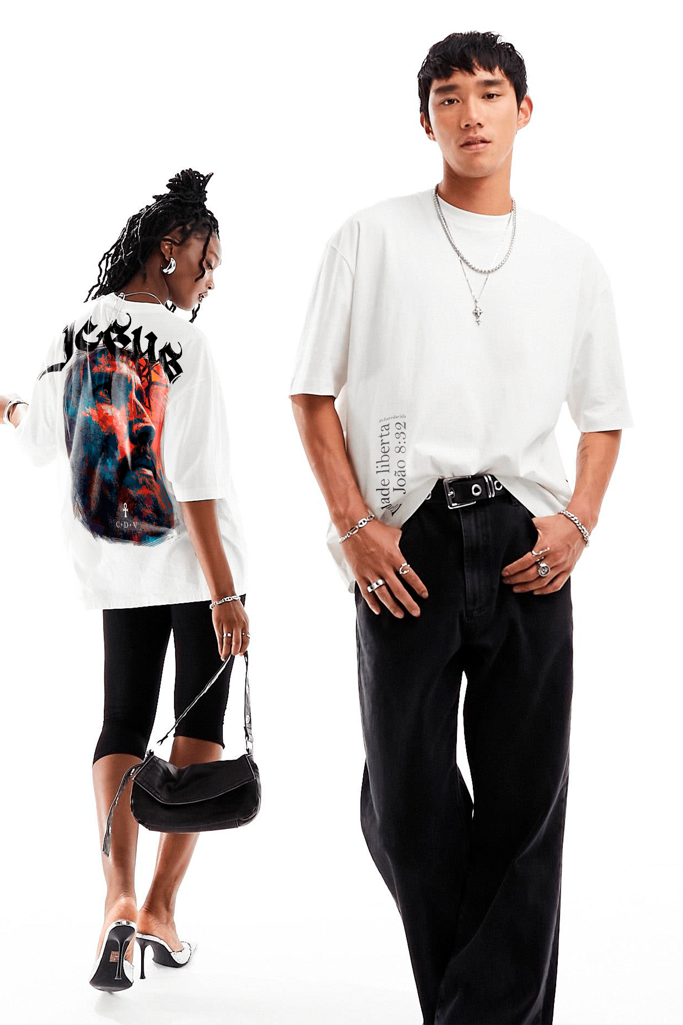 Camiseta Oversized - A Verdade Liberta