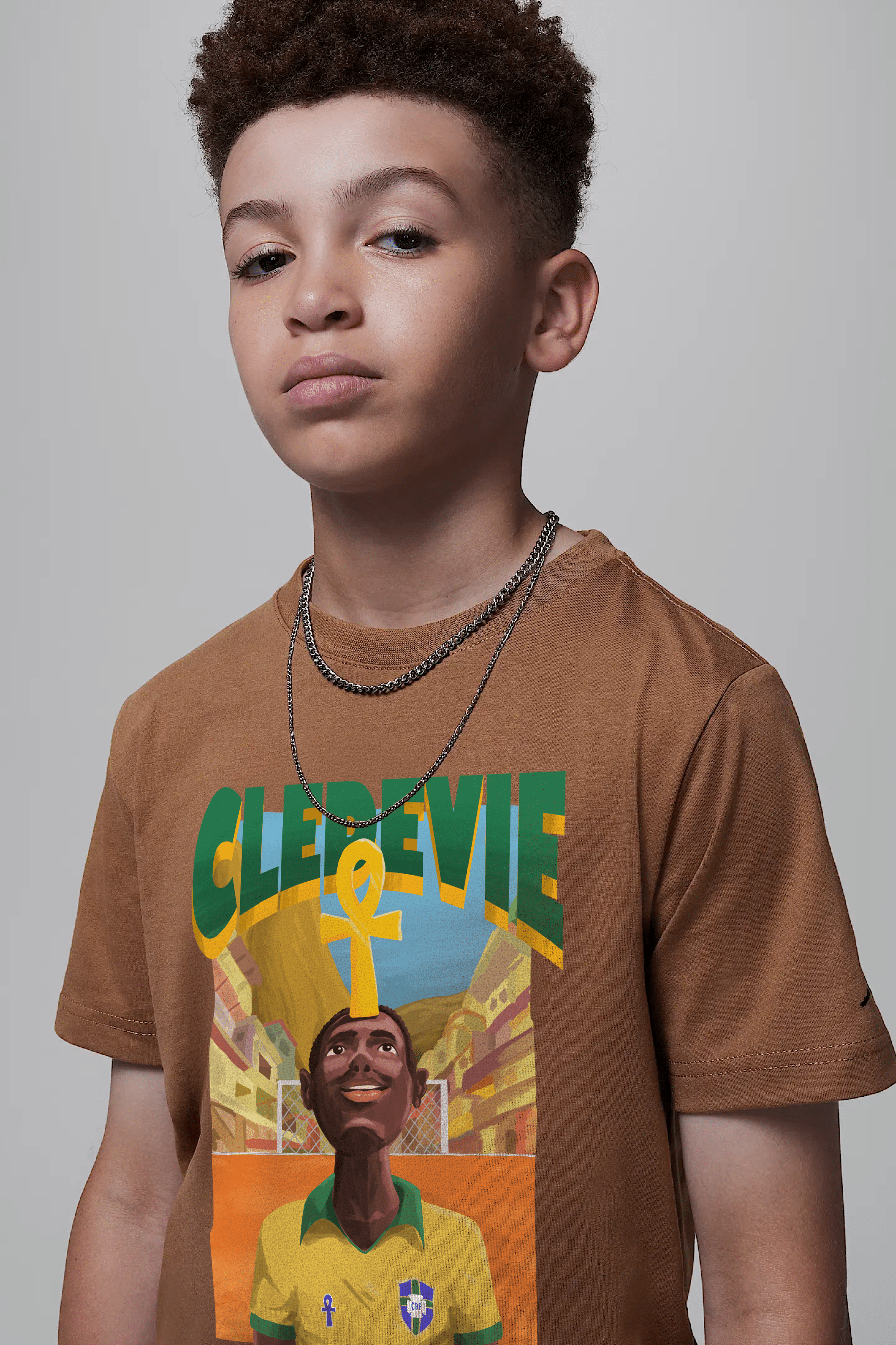 Camiseta Kids - País Do Futebol