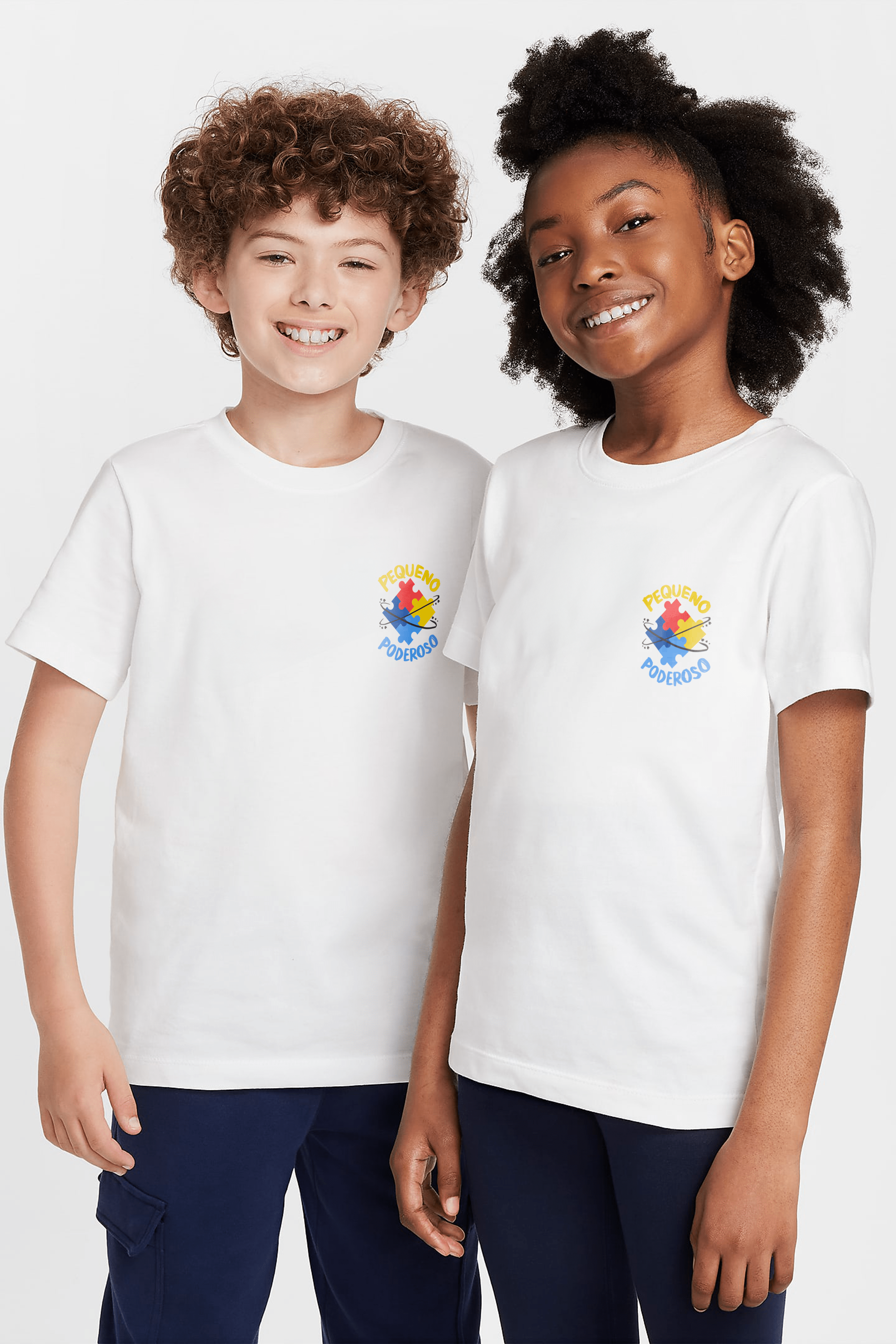 Camiseta Kids - Pequeno Poderoso Autismo