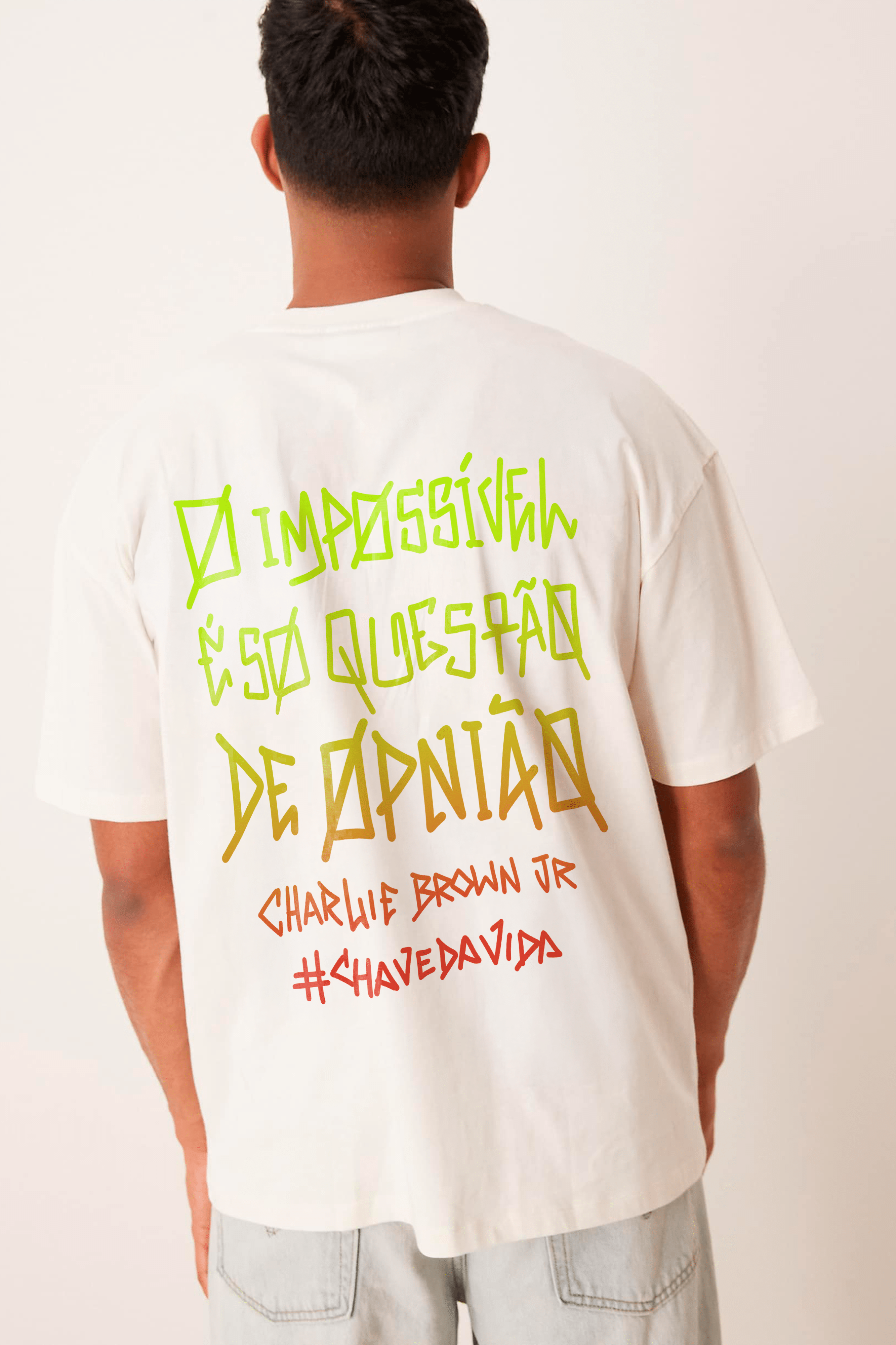 Camiseta Streetwear - Opinião Chorão