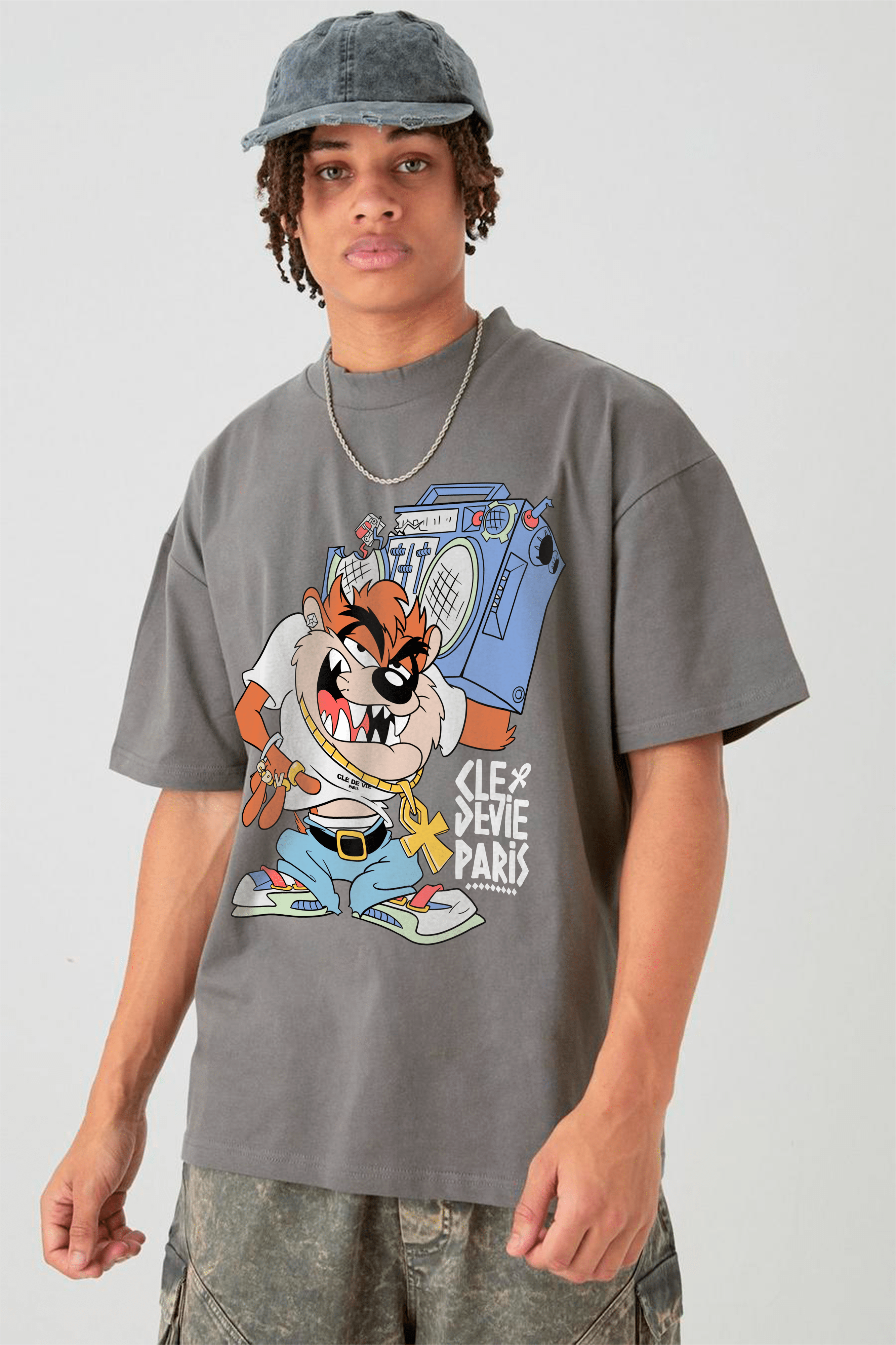Camiseta Oversized Stoned - Taz Radio
