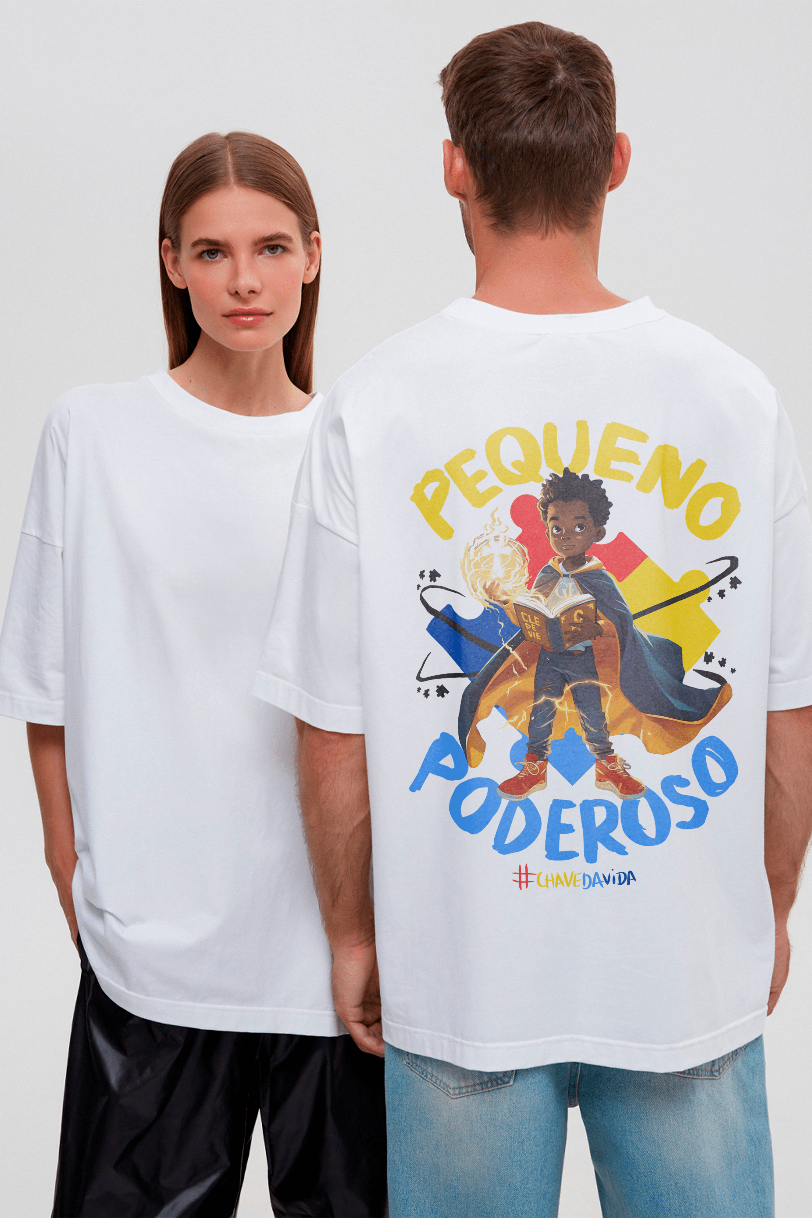 Camiseta Streetwear - Pequeno Poderoso Autismo