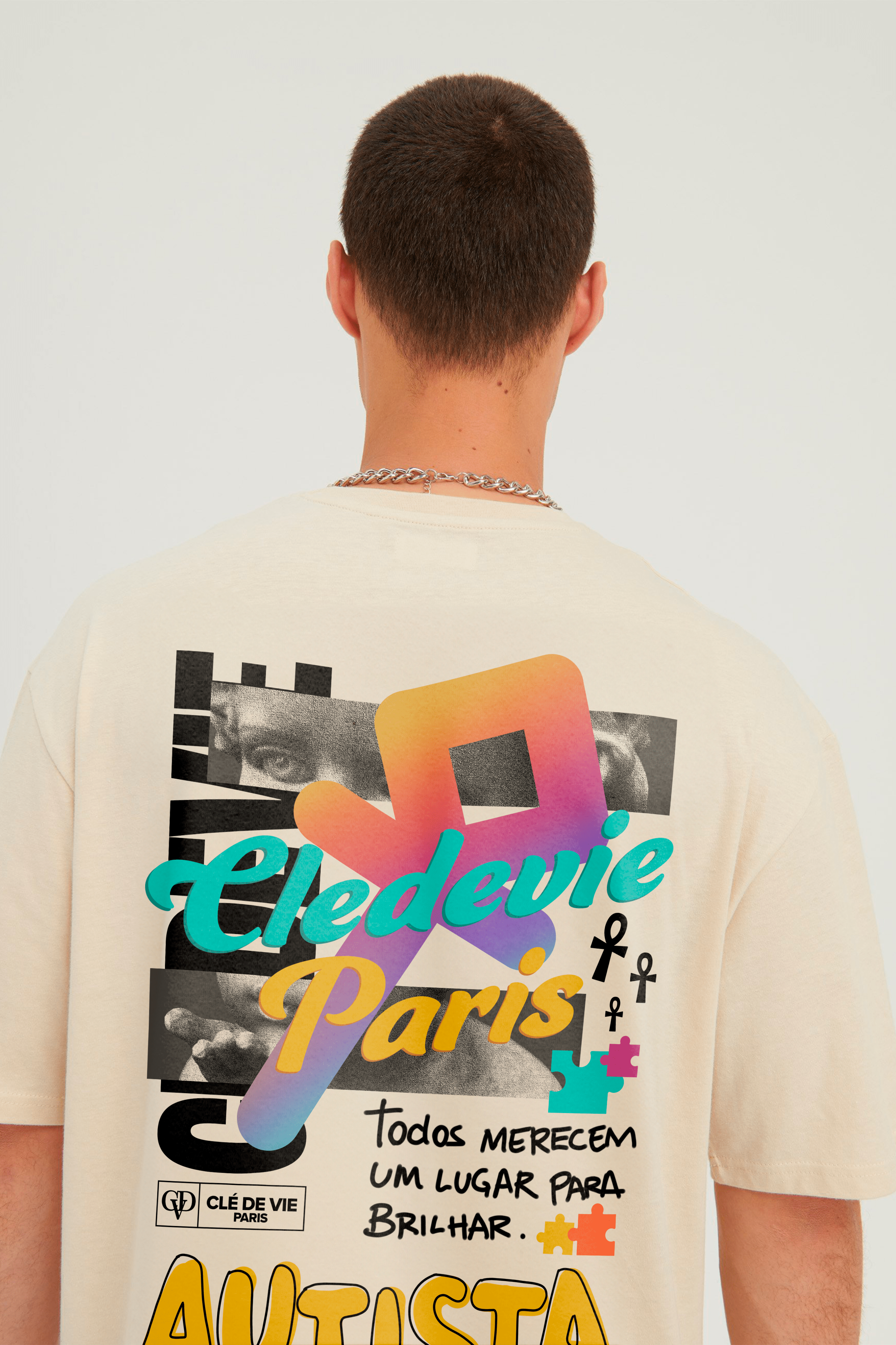 Camiseta Streetwear - Brilhar Autismo