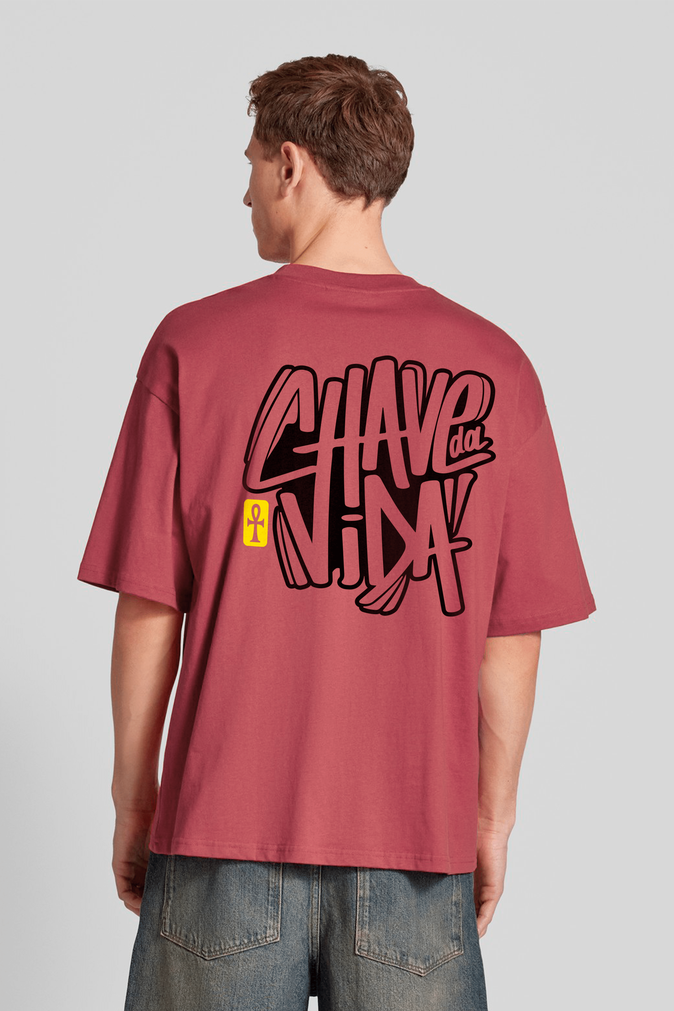 Camiseta Oversized Stoned - Liberdade