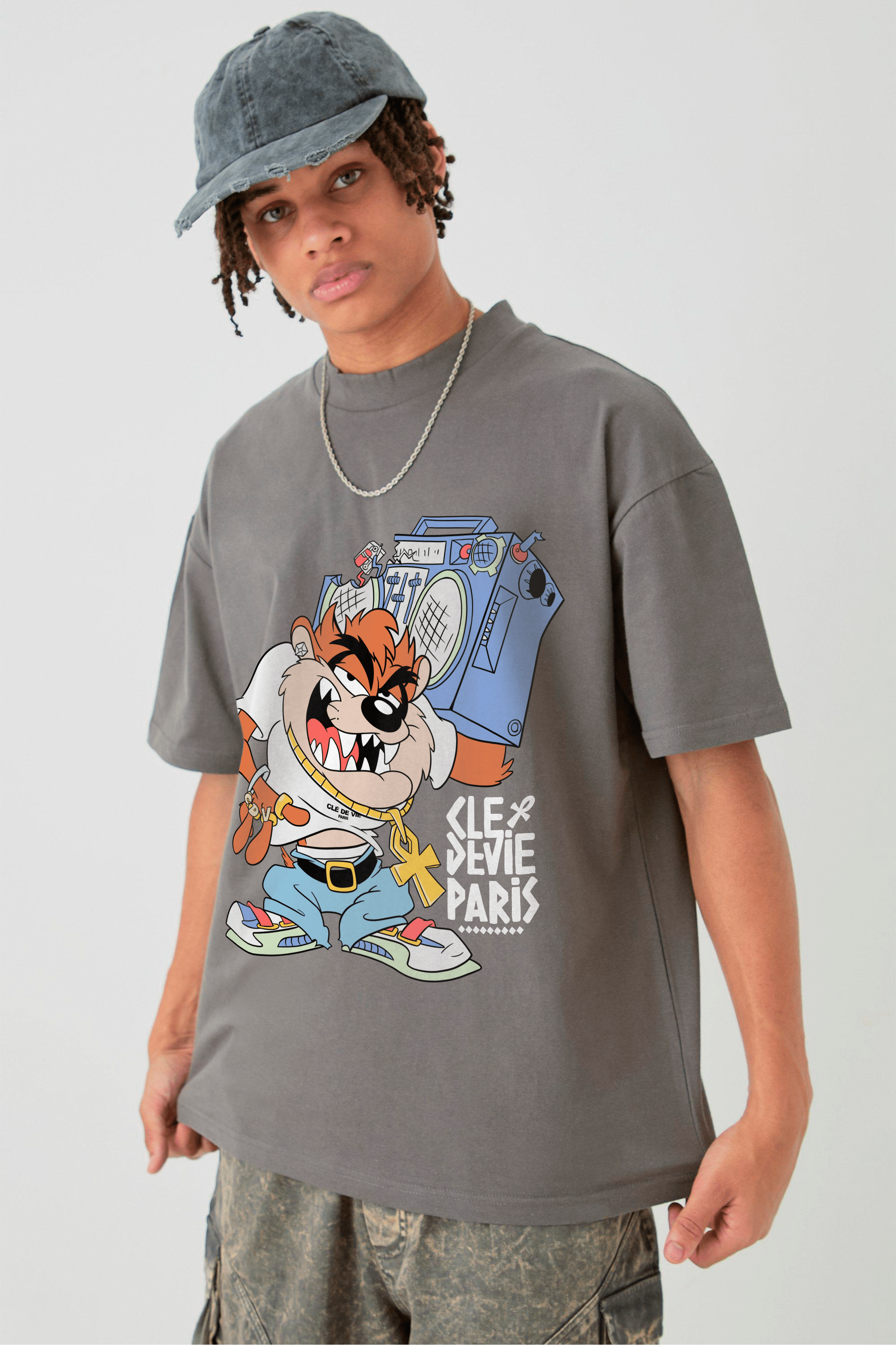 Camiseta Oversized Stoned - Taz Radio