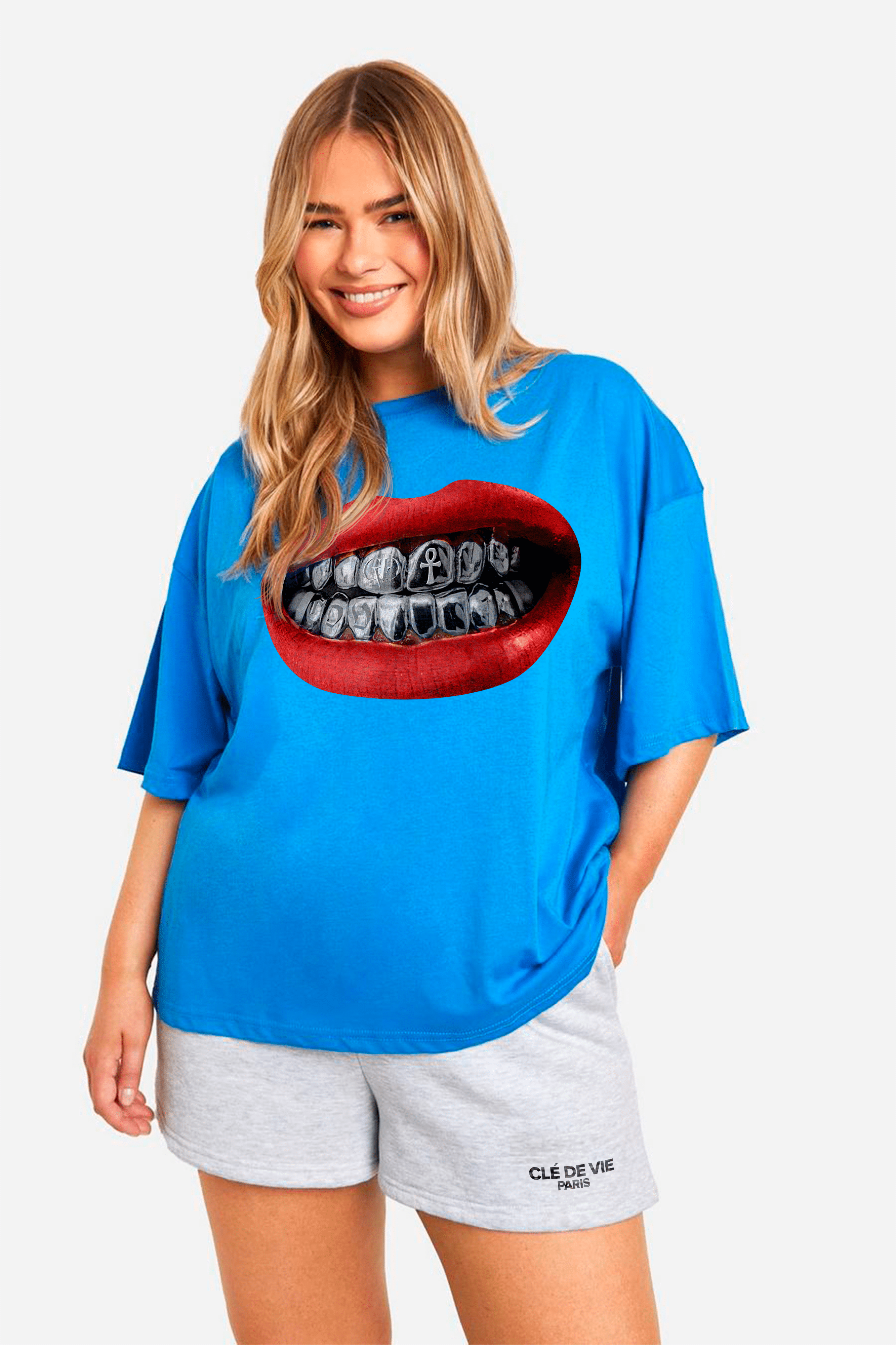 Camiseta Oversized Stoned - Sussurro