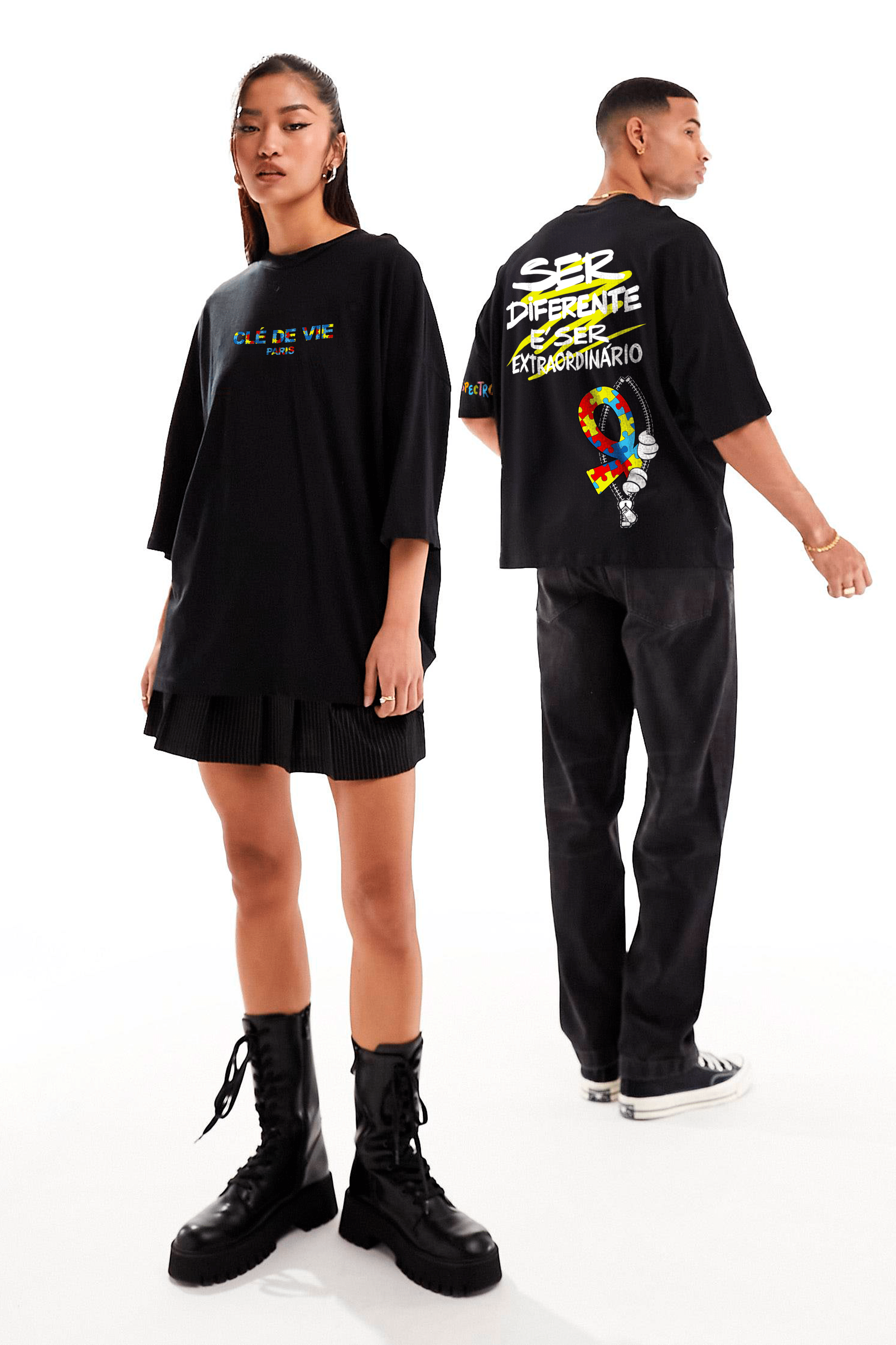 Camiseta Streetwear - Extraordinário Autismo