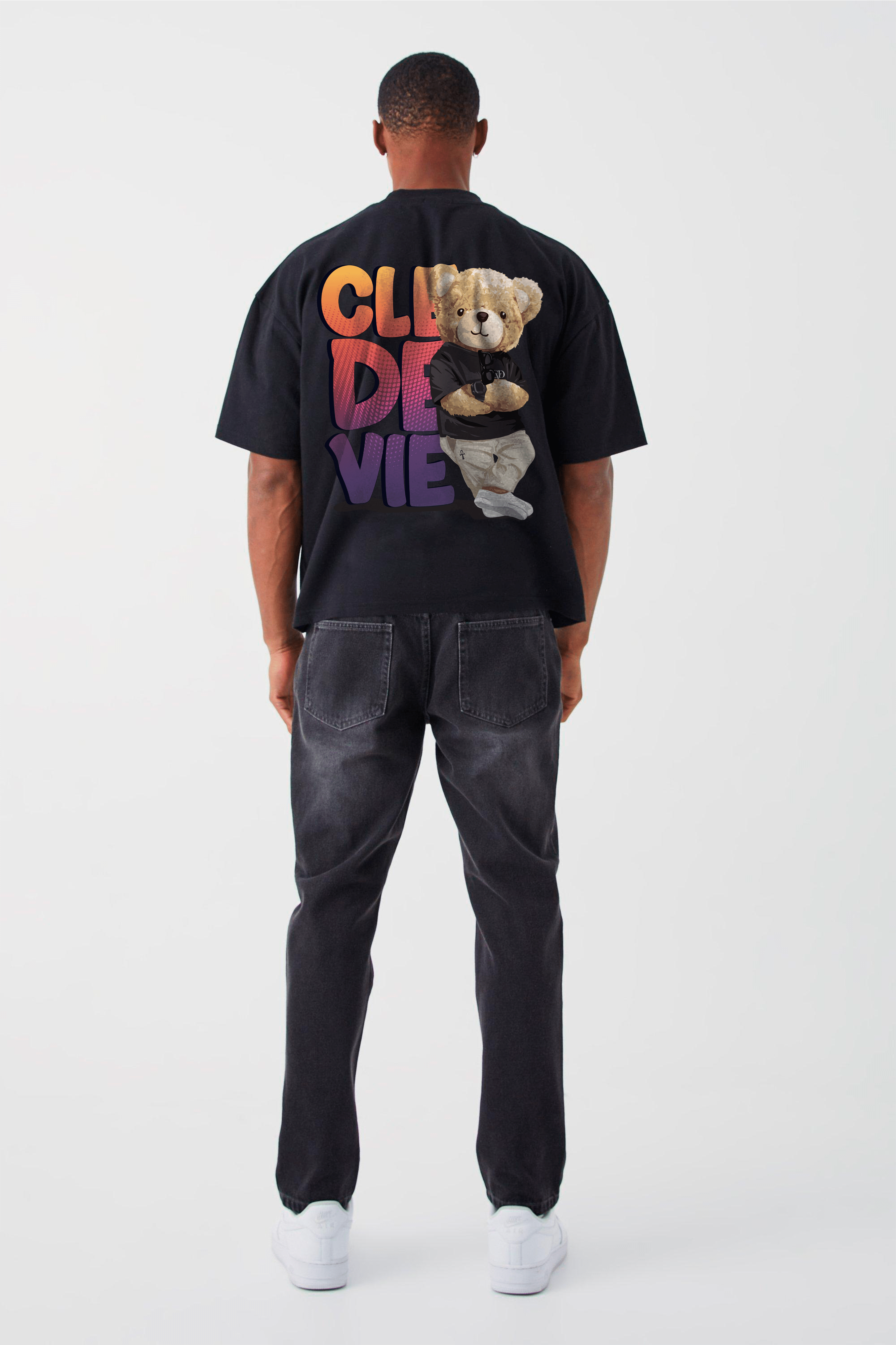Camiseta Streetwear - Bear Elegance