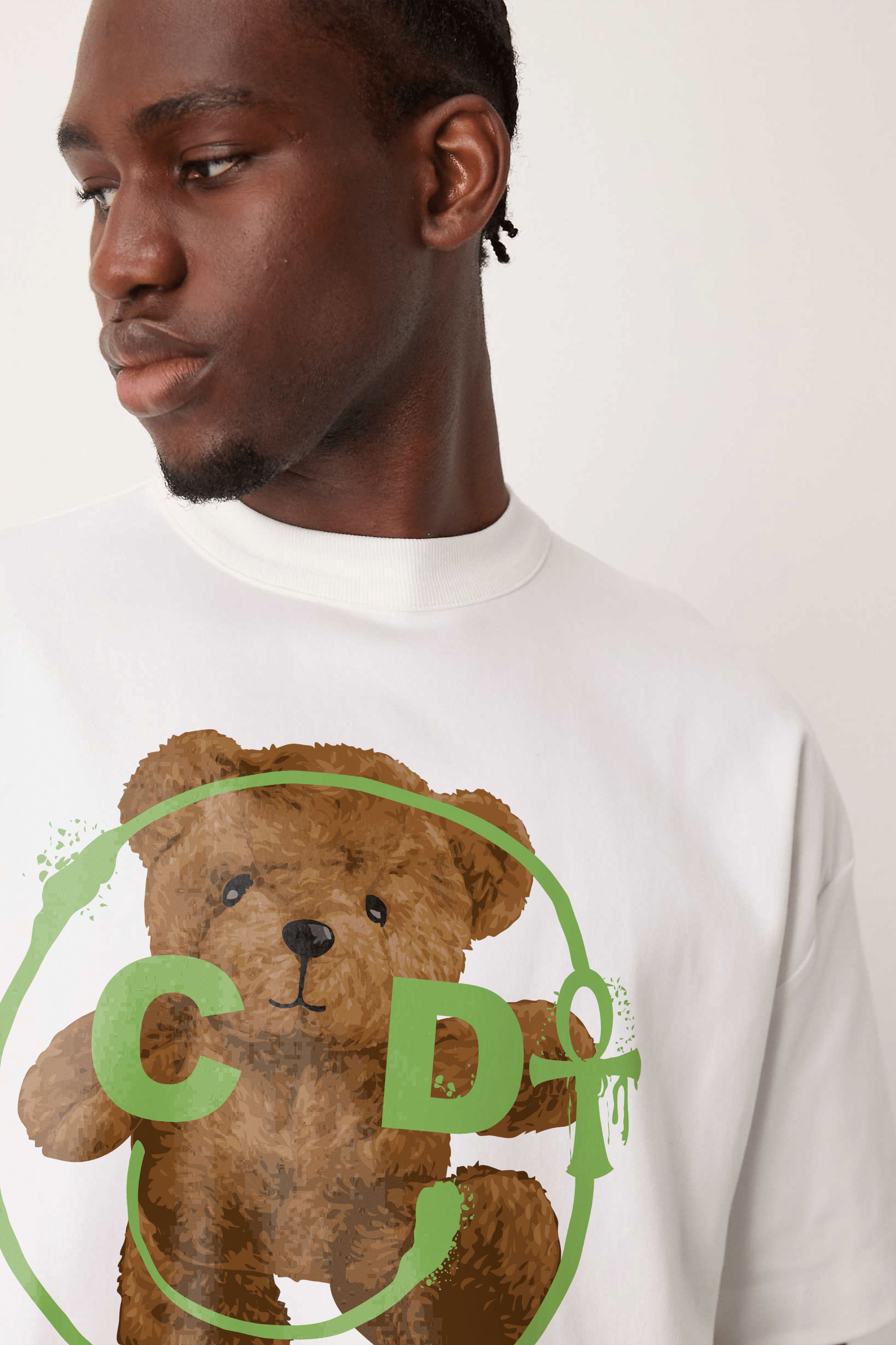 Camiseta Streetwear - Bear Smile