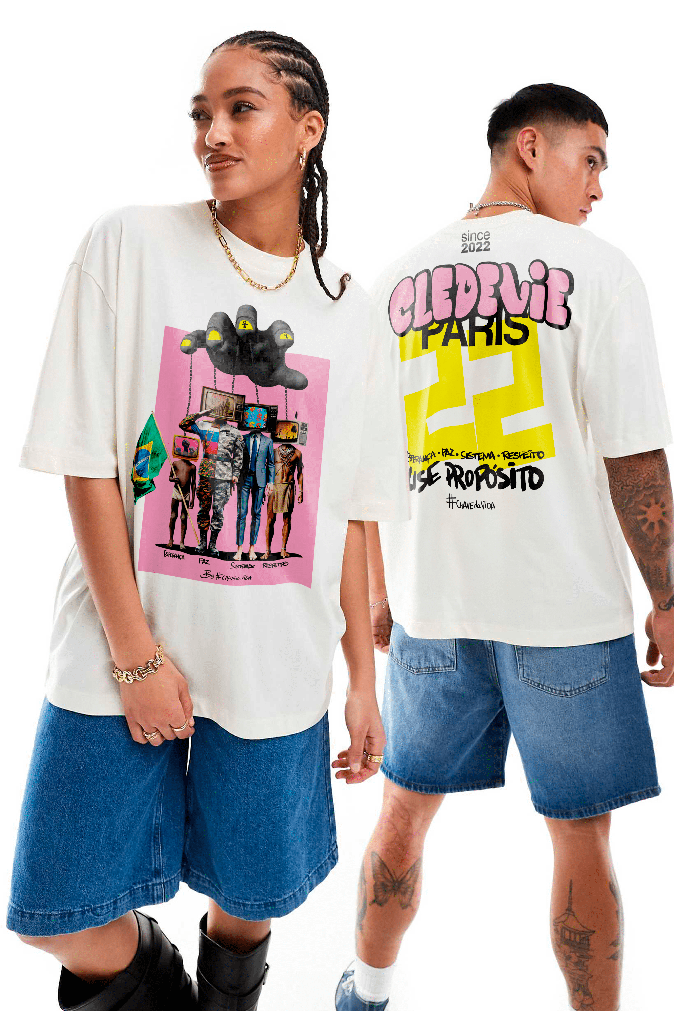 Camiseta Oversized - Sistema