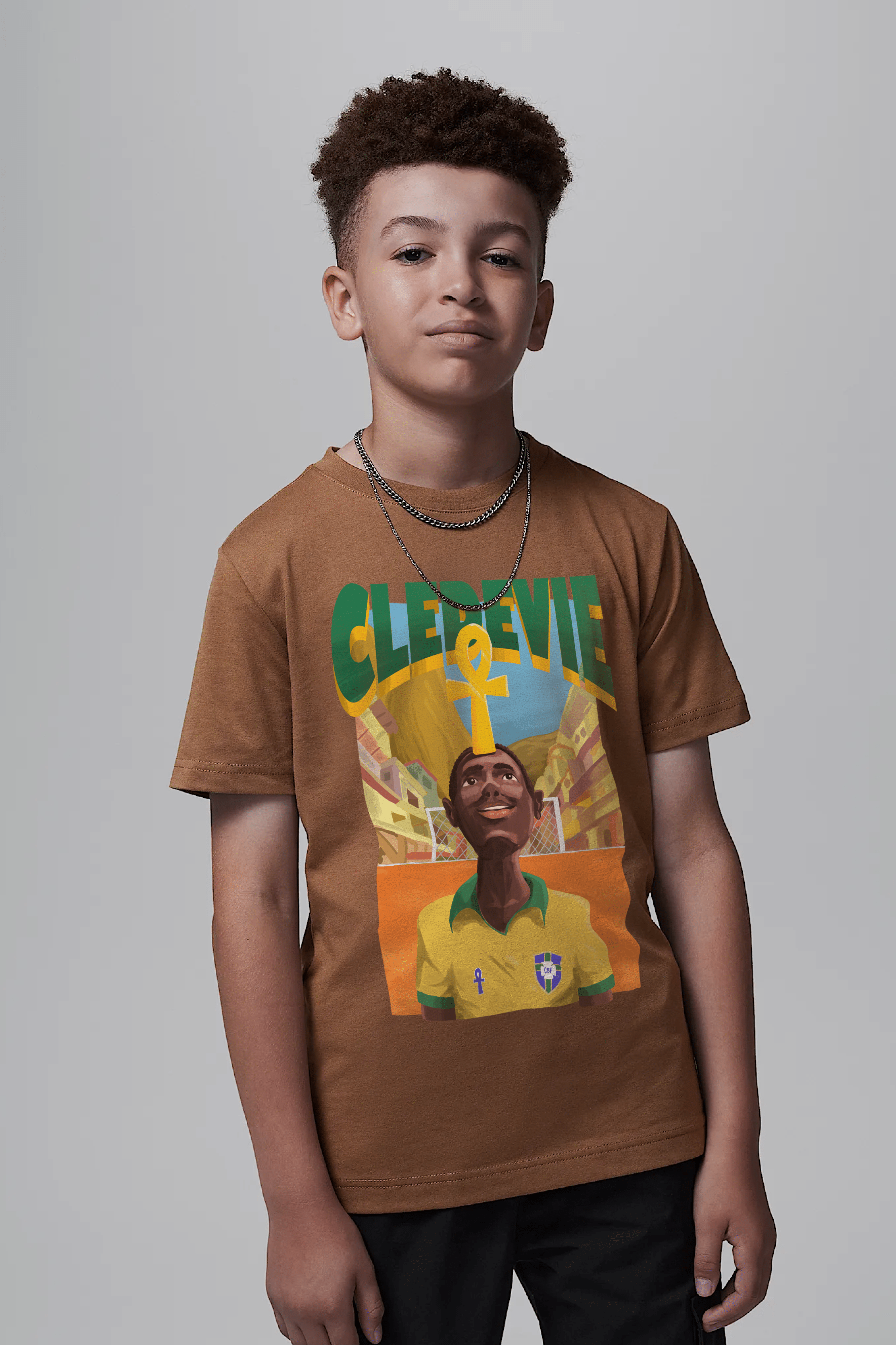 Camiseta Kids - País Do Futebol