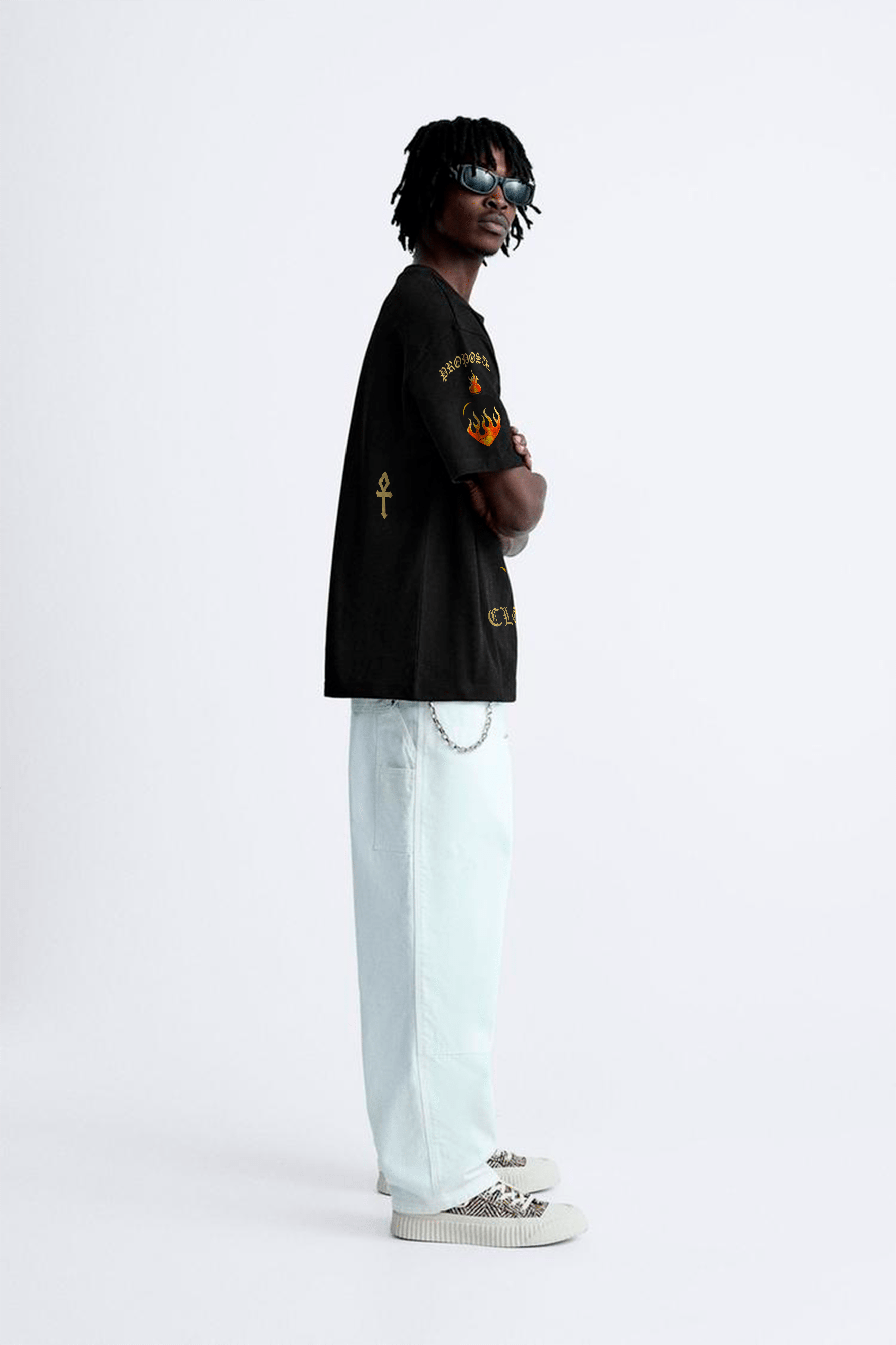 Camiseta Oversized - Vida