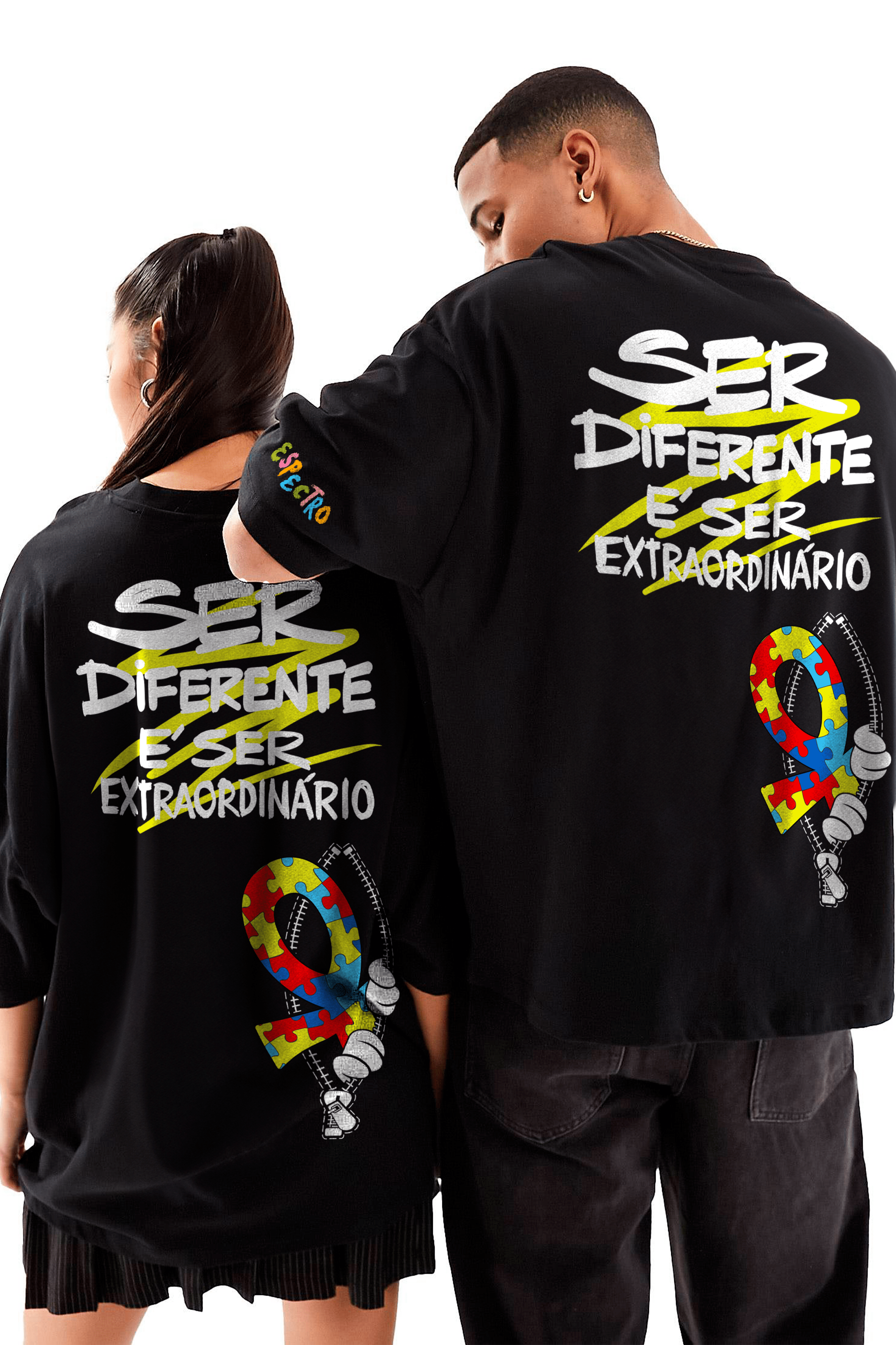 Camiseta Streetwear - Extraordinário Autismo