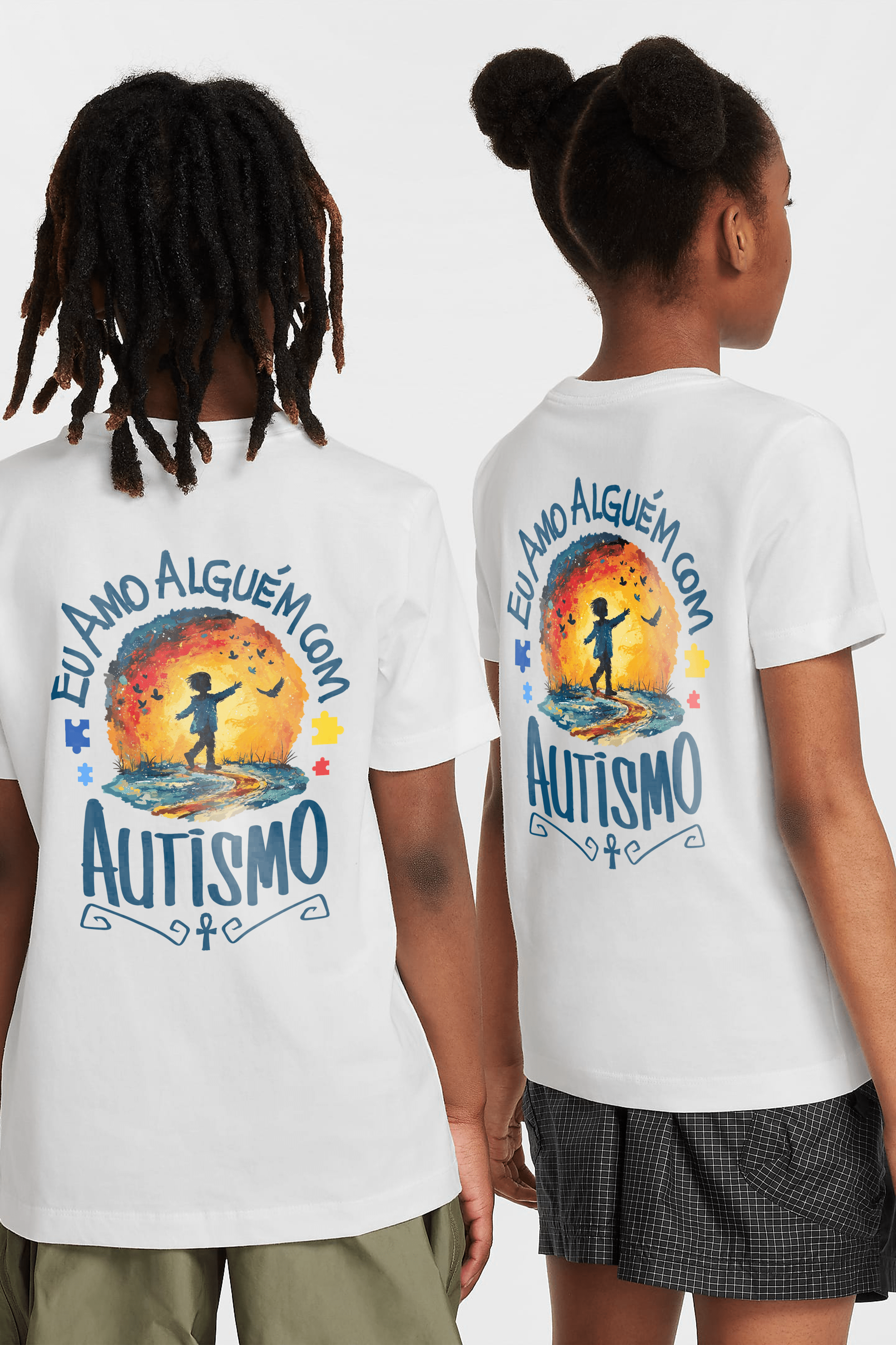 Camiseta Kids - Amor Autismo