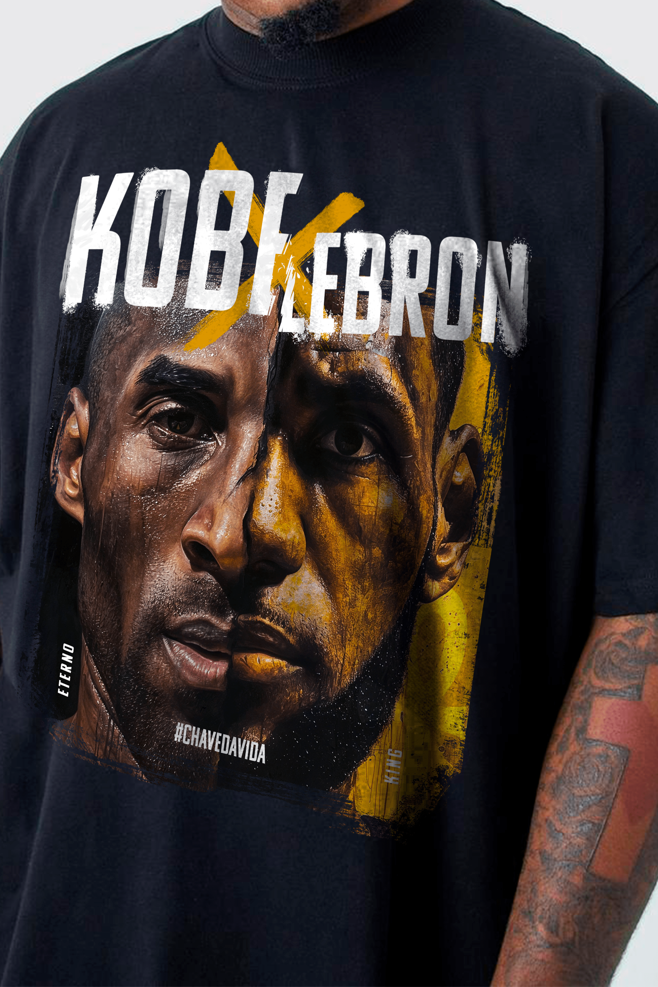 Camiseta Oversized - Kobe x KING